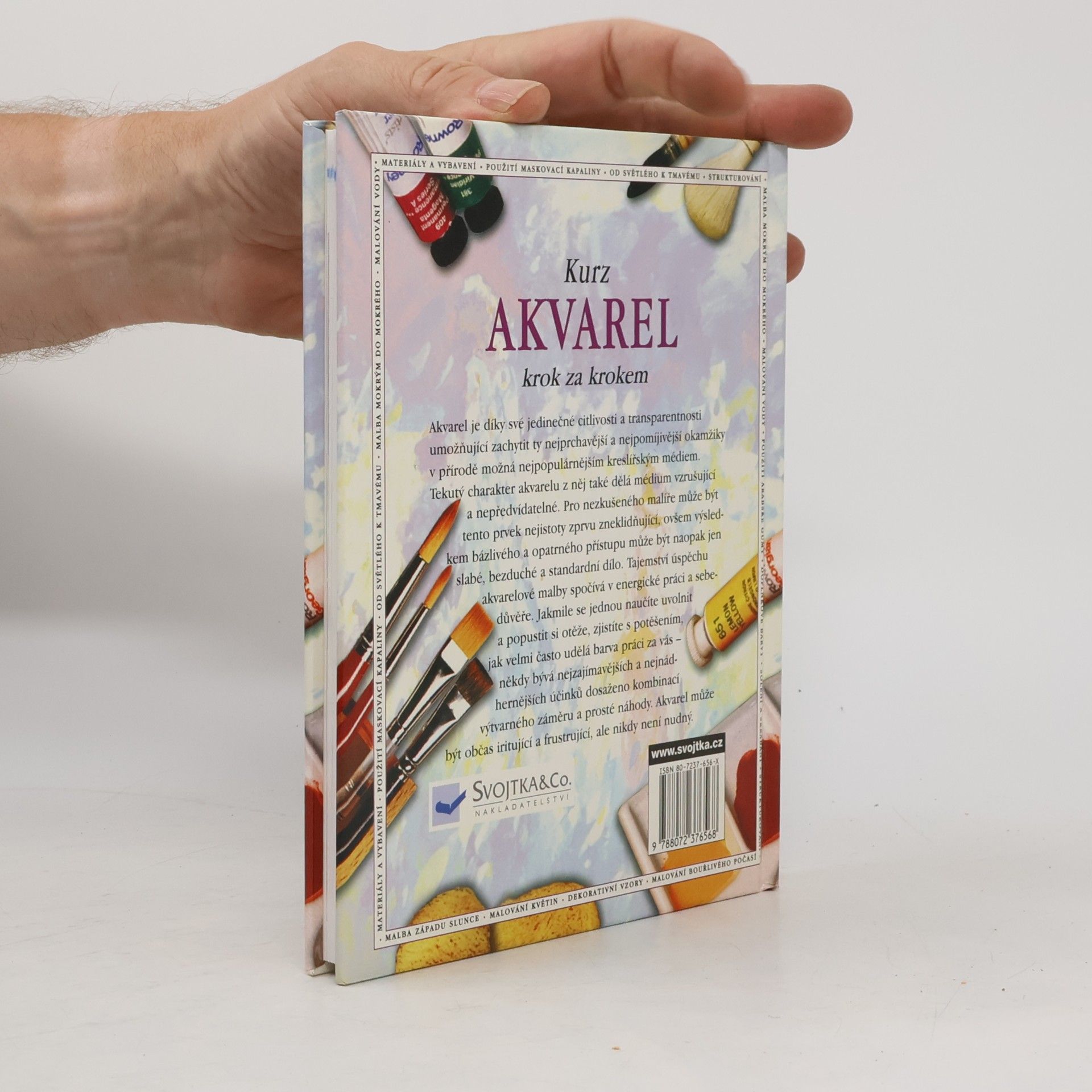 Angela Gair Kurz Akvarel krok za krokem