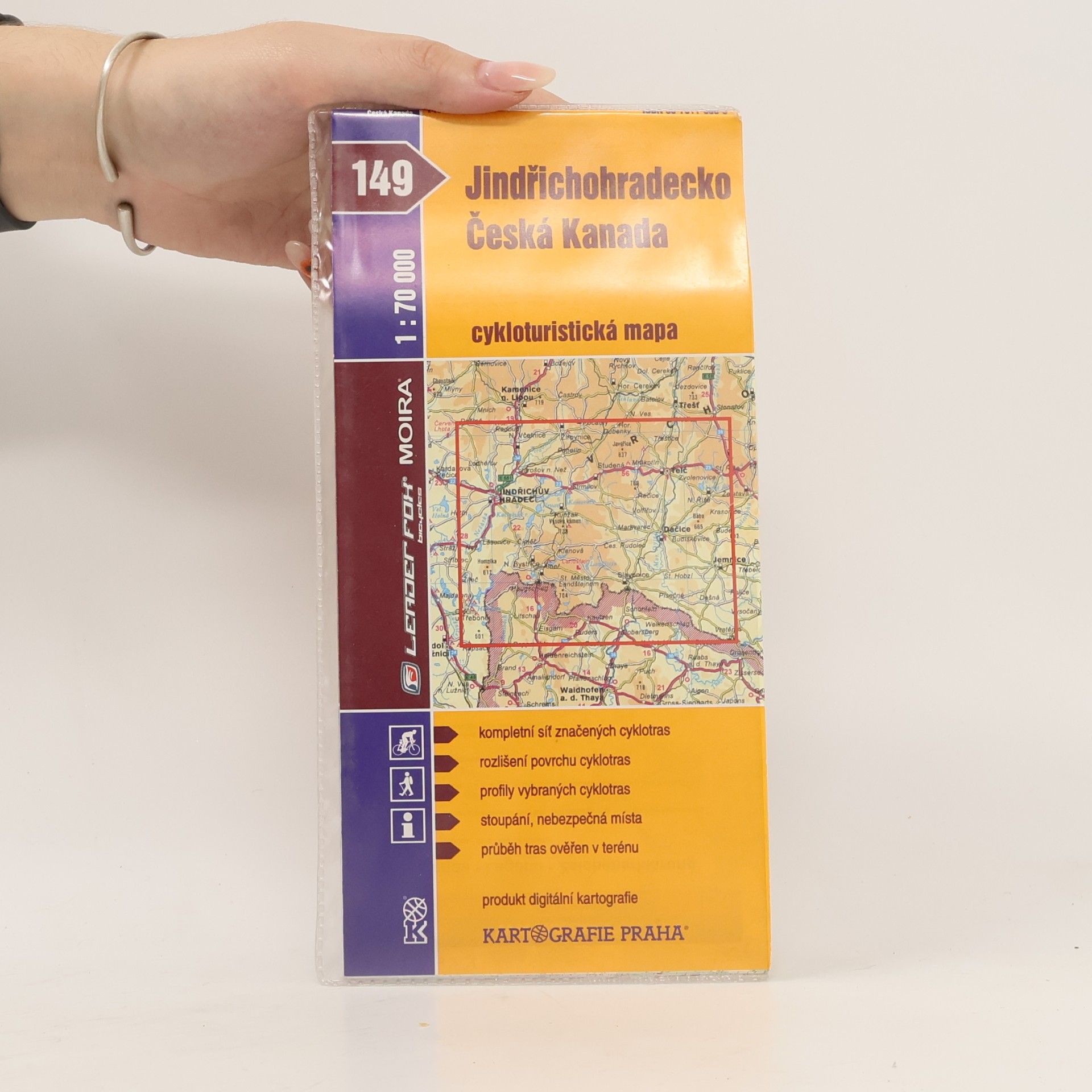 Jindřichohradecko, Česká Kanada 1:70 000
