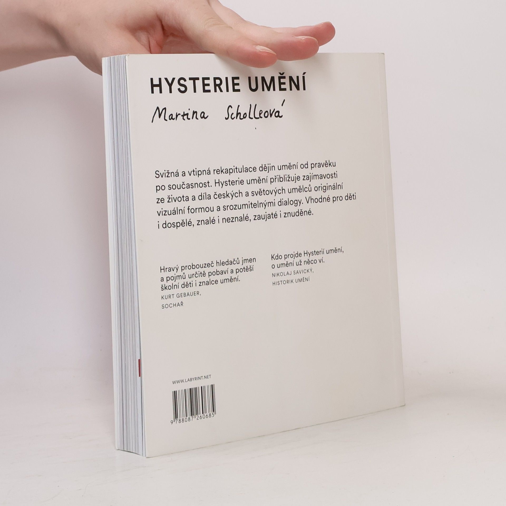 Martina Scholleová Hysterie umění