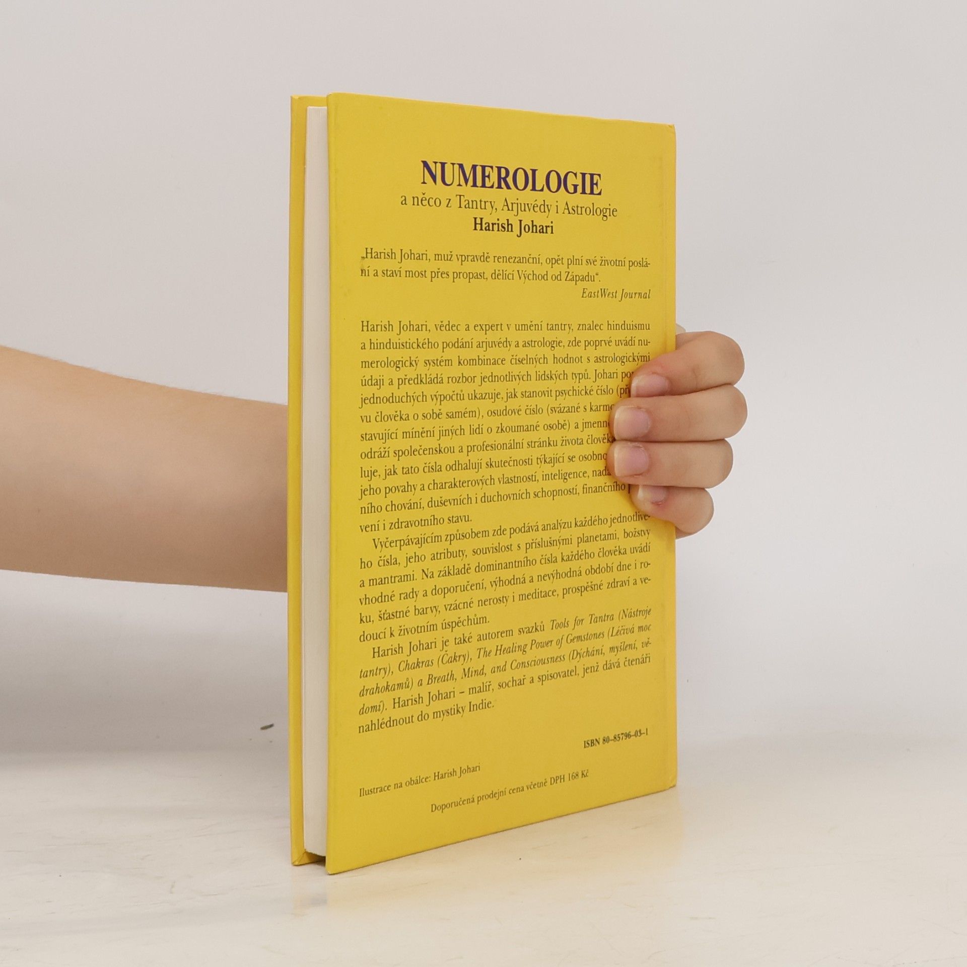 Harish Johari Numerologie a něco z Tantry, Arjuvédy i Astrologie