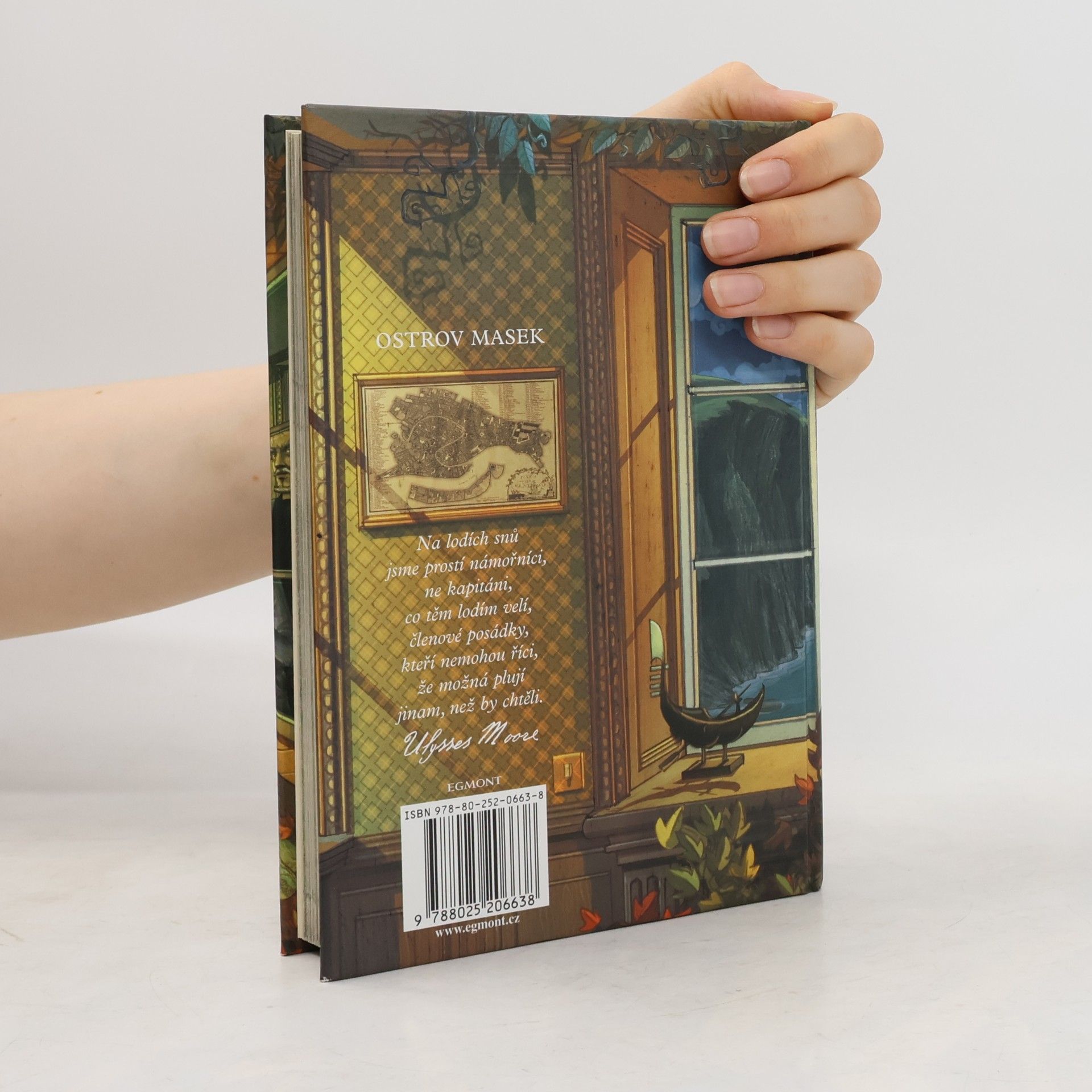 Pierdomenico Baccalario Ulysses Moore. Ostrov masek. 4. díl