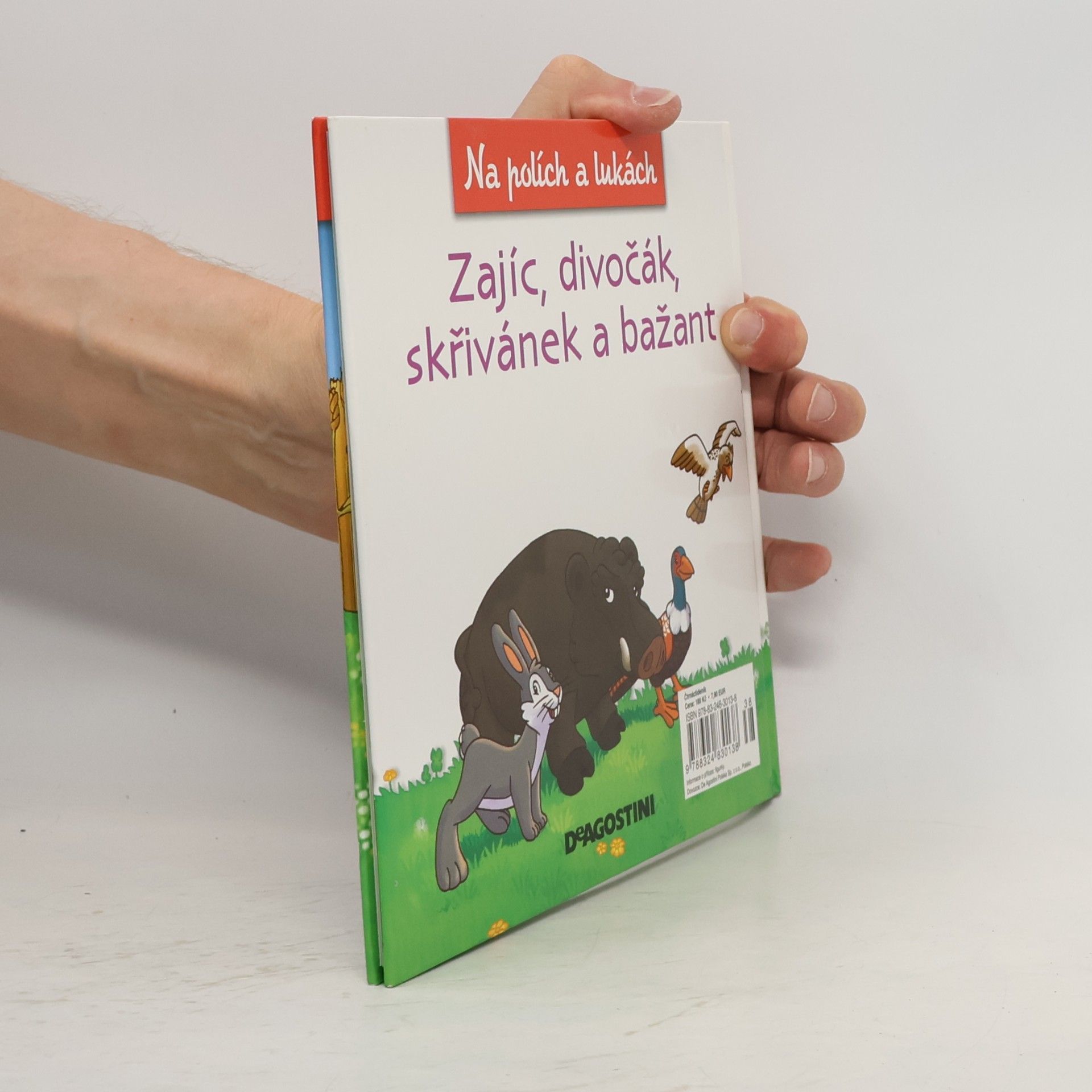 Kolektiv autorů Na polích a lukách 16. Zajíc, divočák, skřivánek a bažant