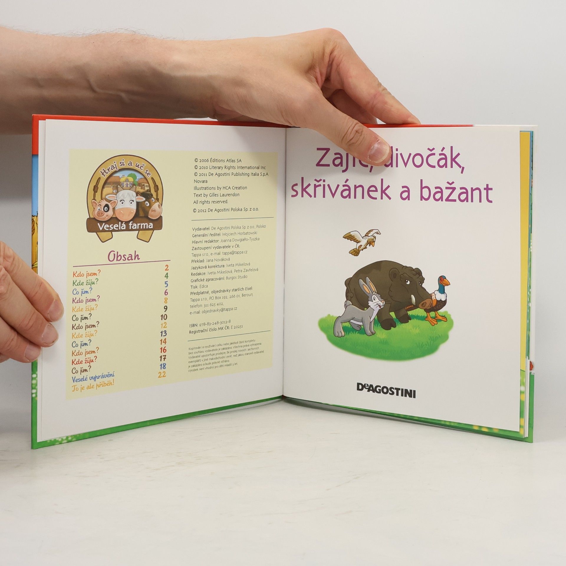 Kolektiv autorů Na polích a lukách 16. Zajíc, divočák, skřivánek a bažant
