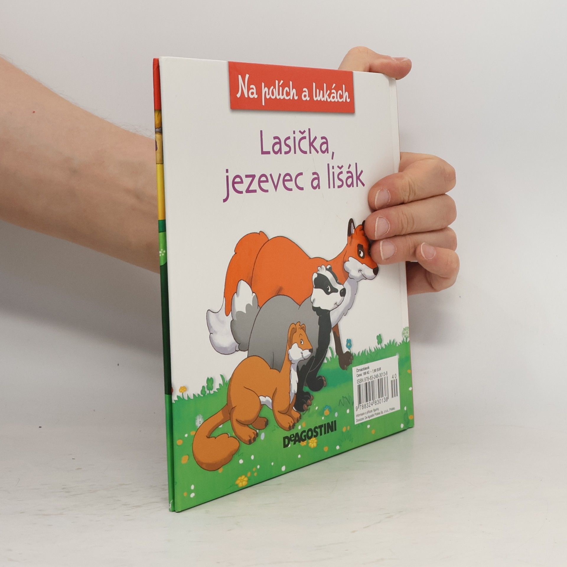 Kolektiv autorů Na polích a lukách 17. Lasička, jezevec a lišák