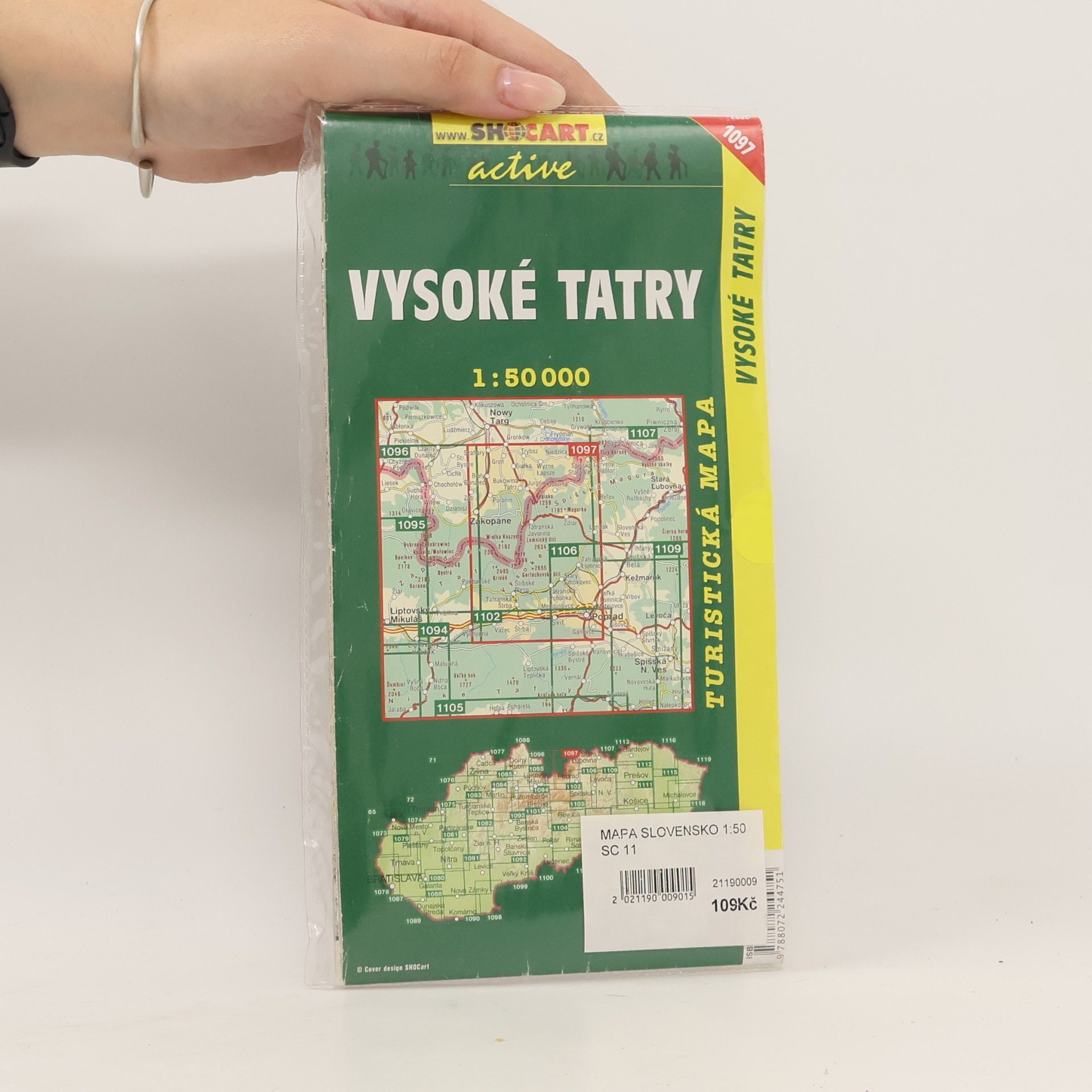Kolektiv autorů SC 1097 Vysoké Tatry 1:50 000