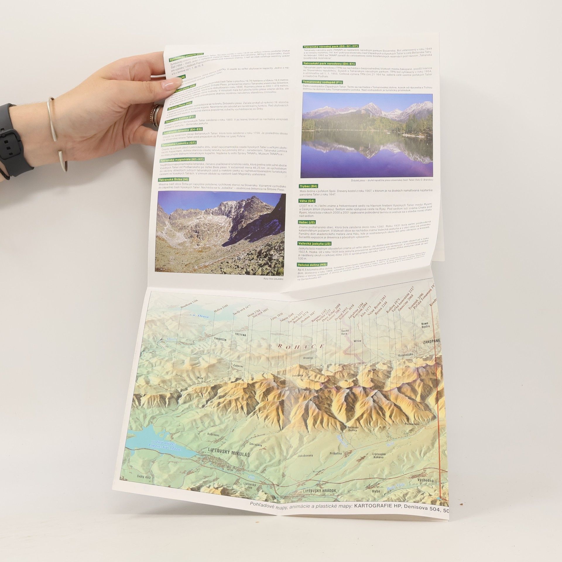 Kolektiv autorů SC 1097 Vysoké Tatry 1:50 000
