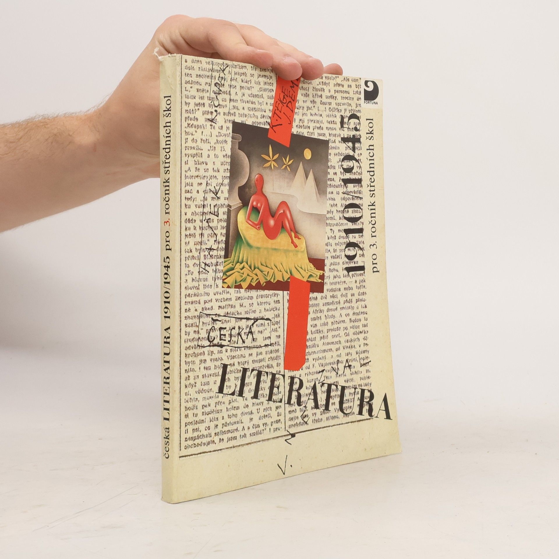 Kolektiv autorů Česká literatura 1910-1945 pro 3. ročník středních škol