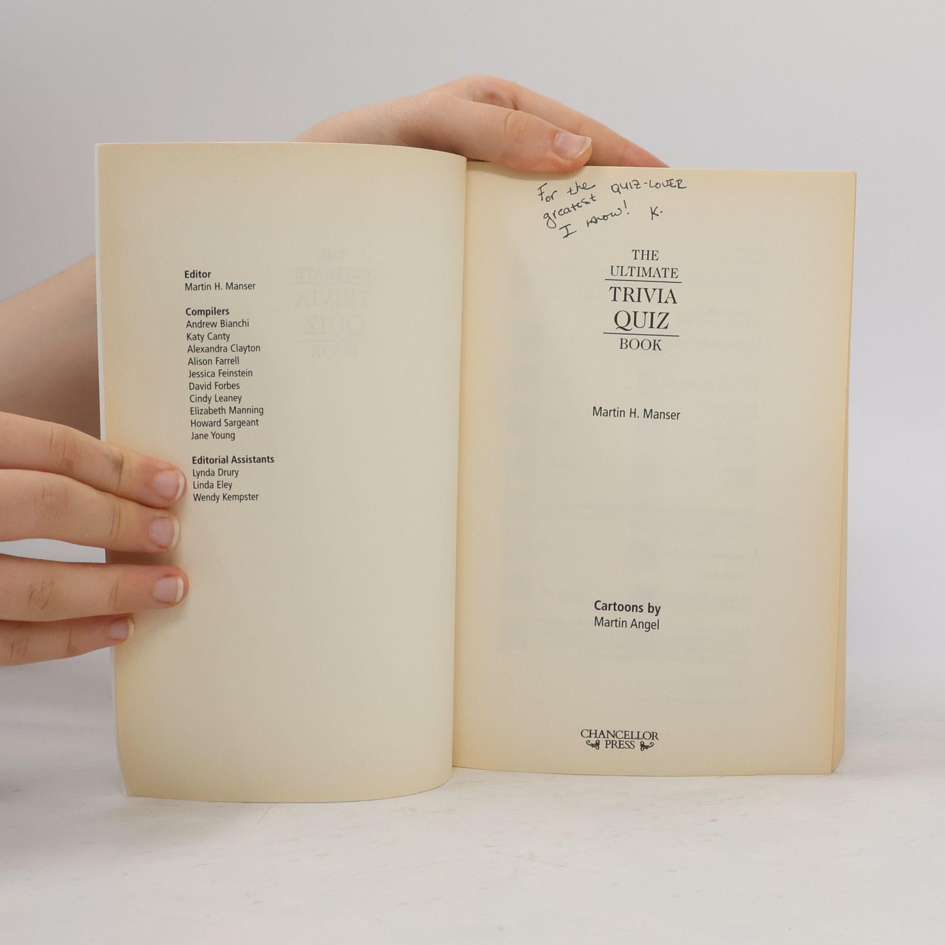 Martin H. Manser Ultimate Trivia Quiz Book