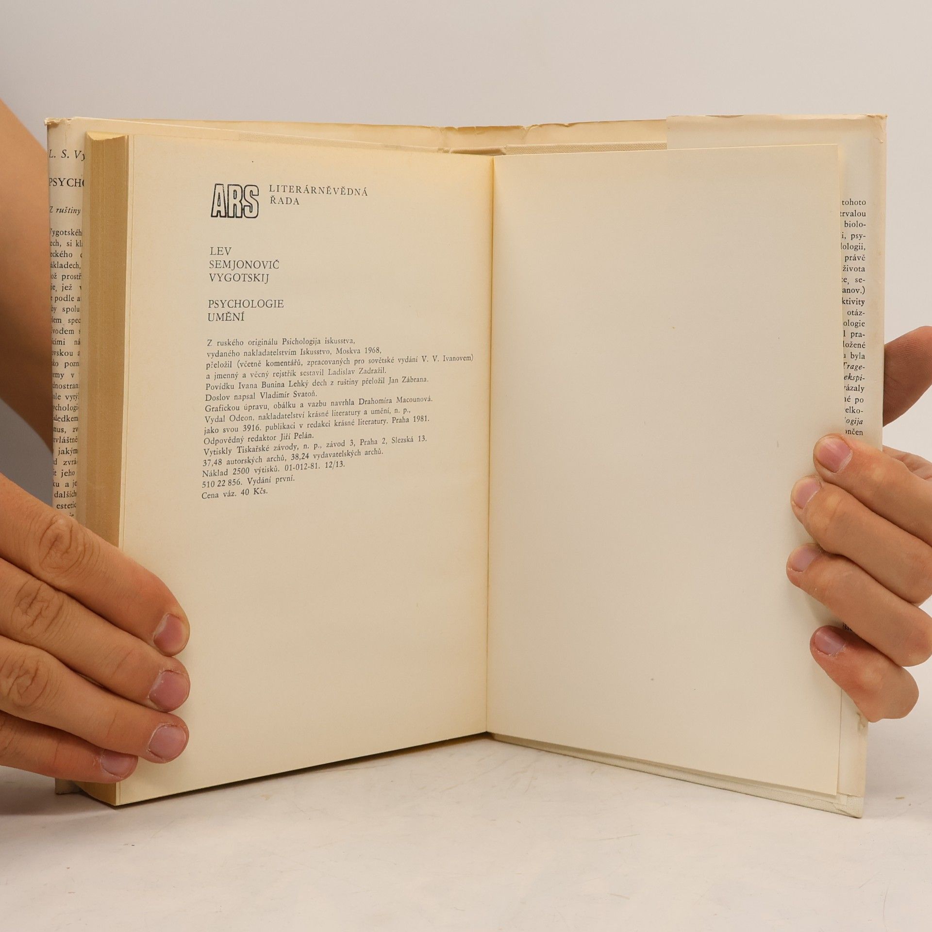 Lew Semjonowitsch Wygotski Psychologie umění
