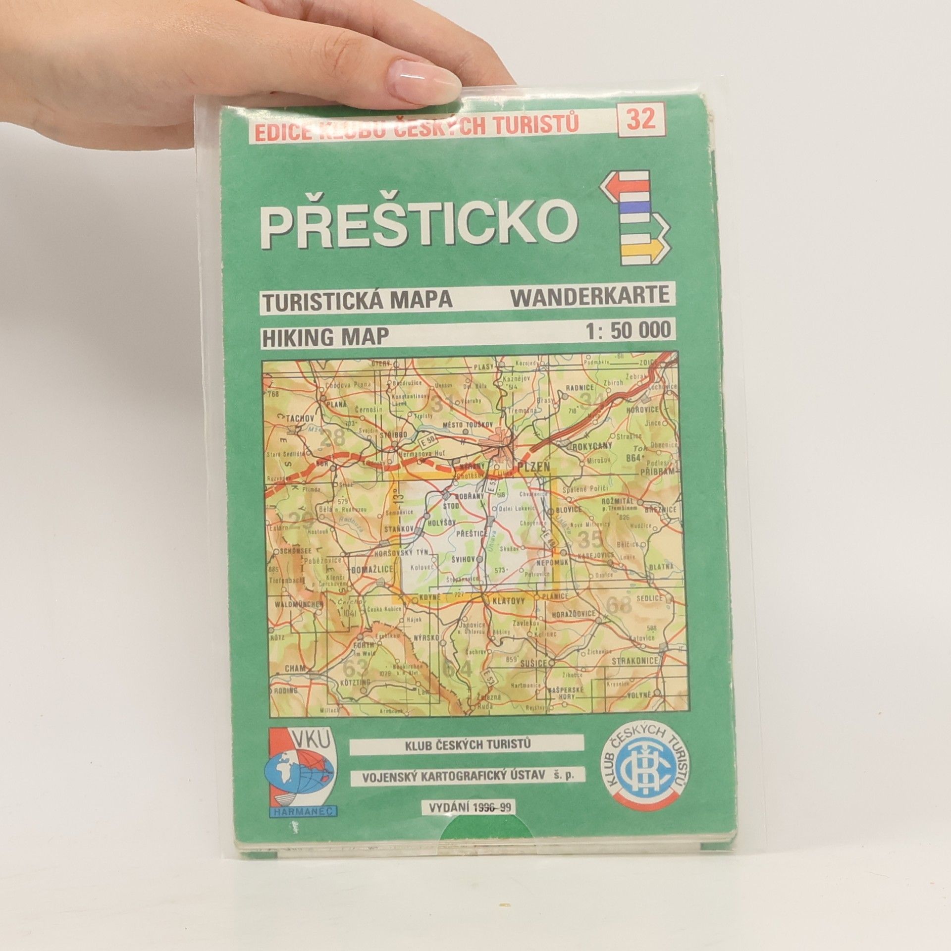 Various authors Přešticko. Soubor turistických map 1 : 50 000