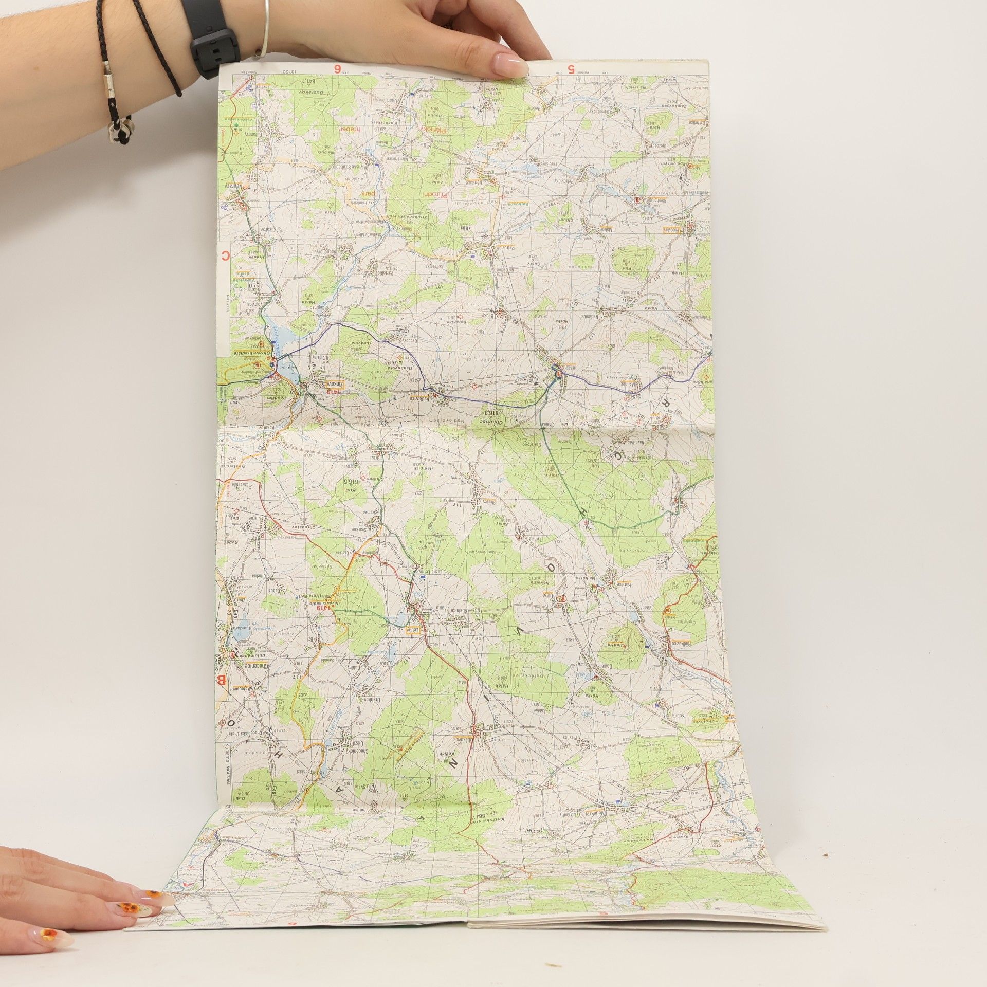 Auteurscollectief Přešticko. Soubor turistických map 1 : 50 000