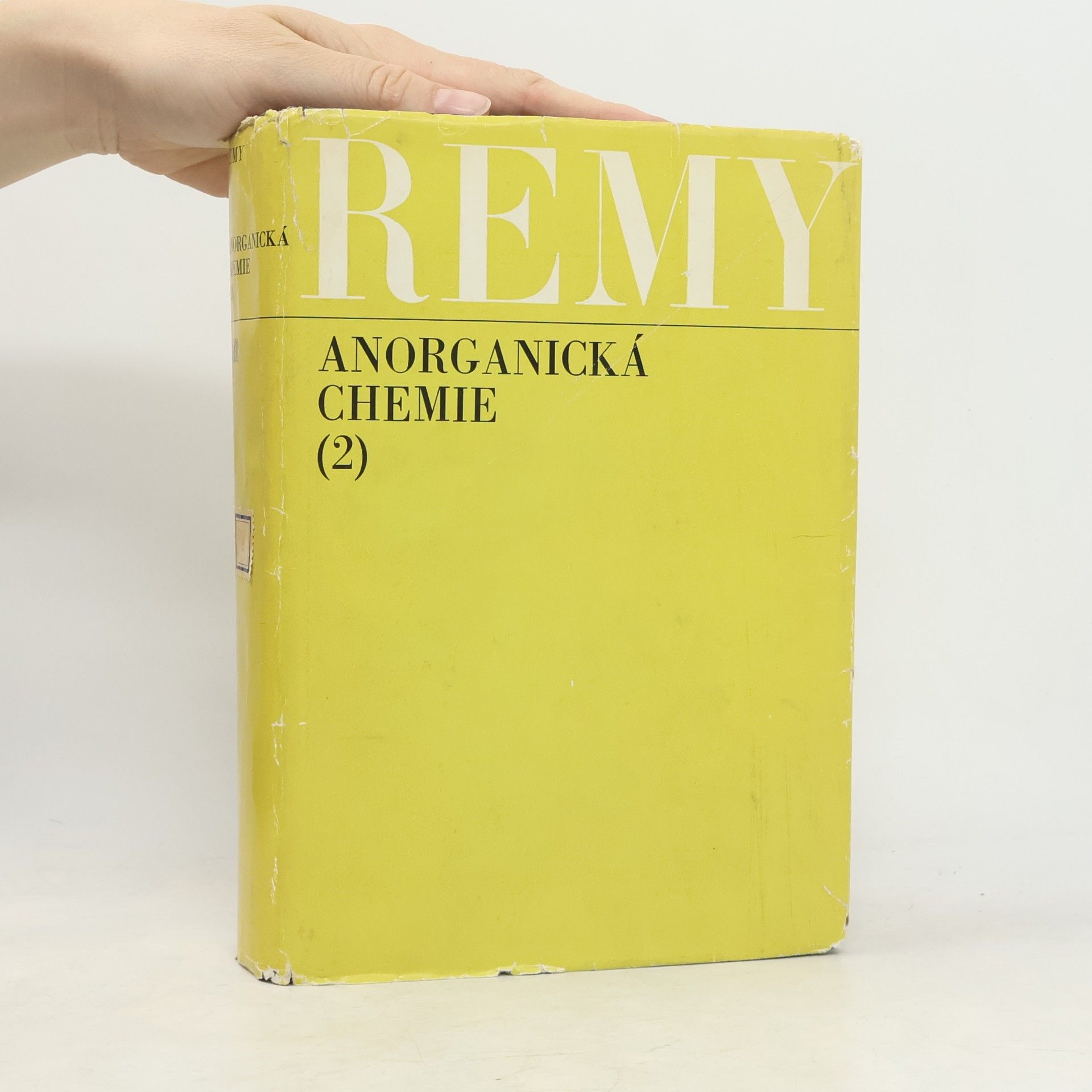 Heinrich Remy Anorganická chemie II. díl
