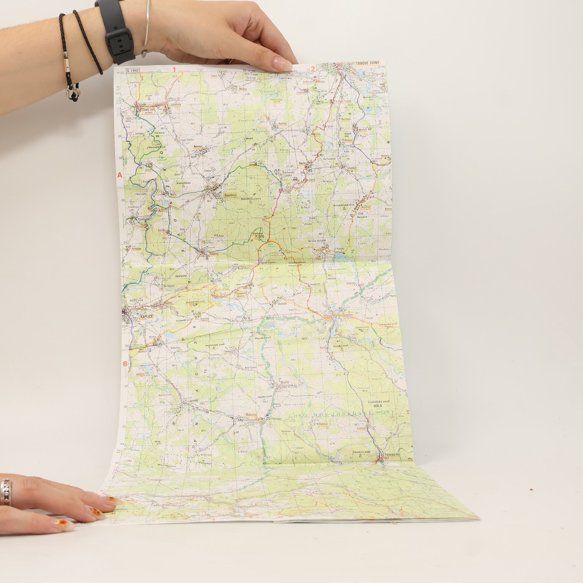 AA.VV. Novohradské hory turistická mapa 1:50 000