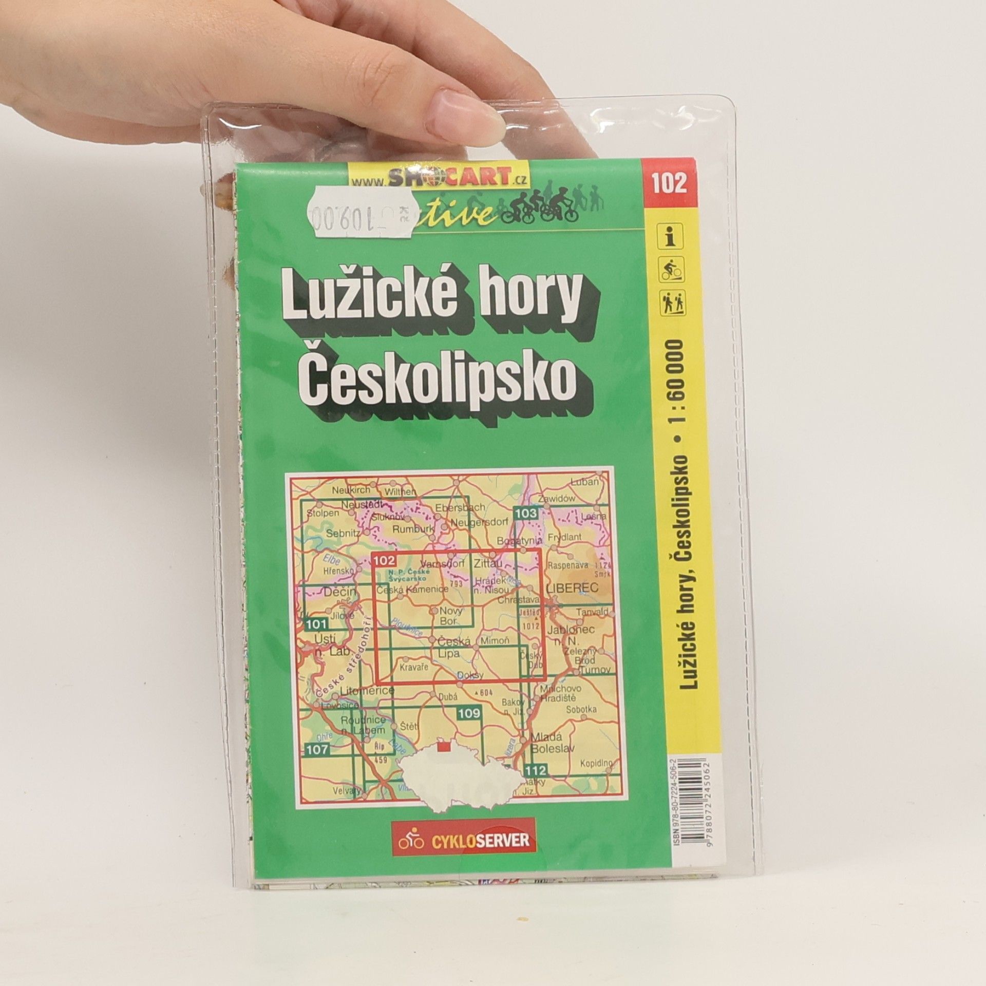 Autorenkollektiv Lužické hory 1:60T - cyklomapa