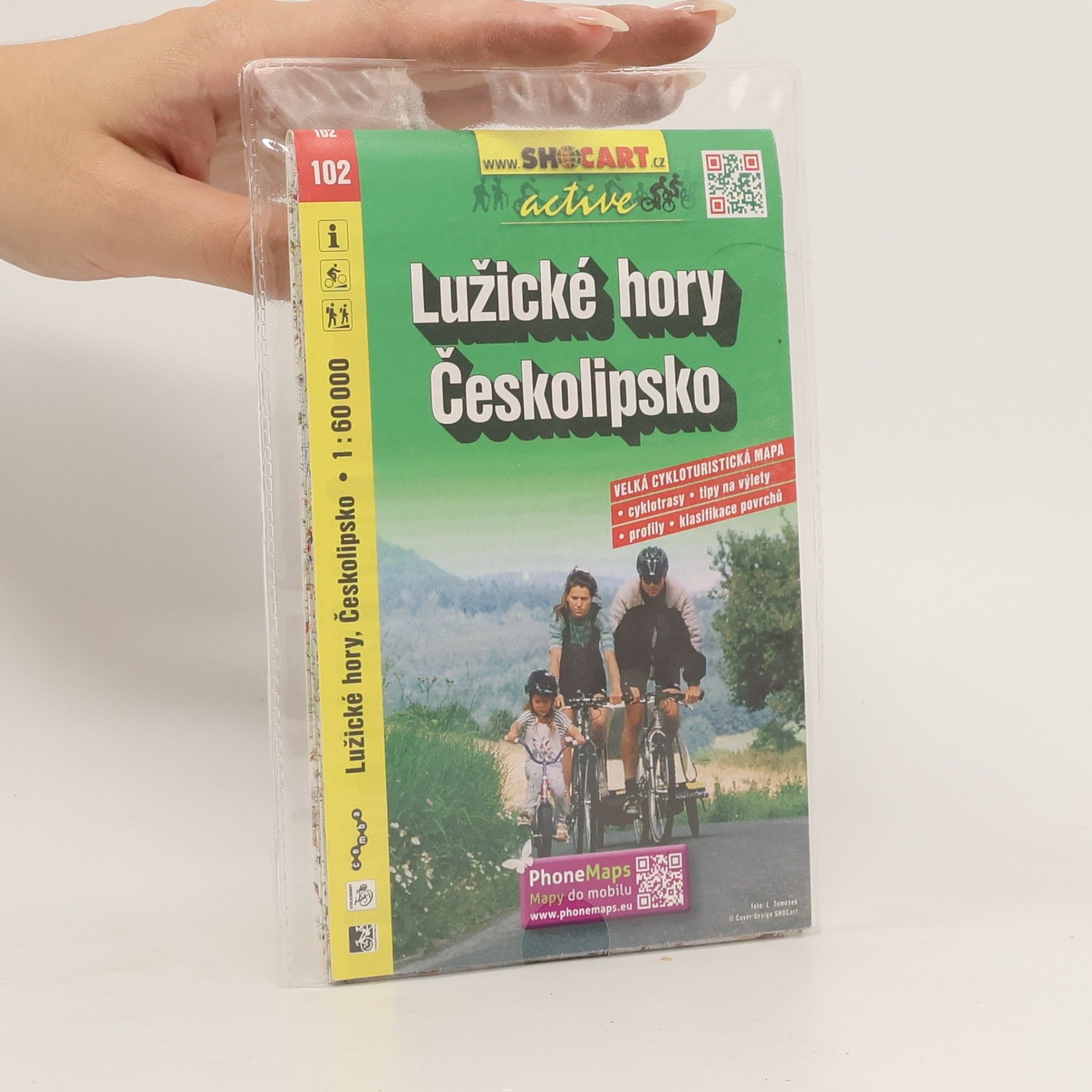 Kolektiv autorů Lužické hory 1:60T - cyklomapa