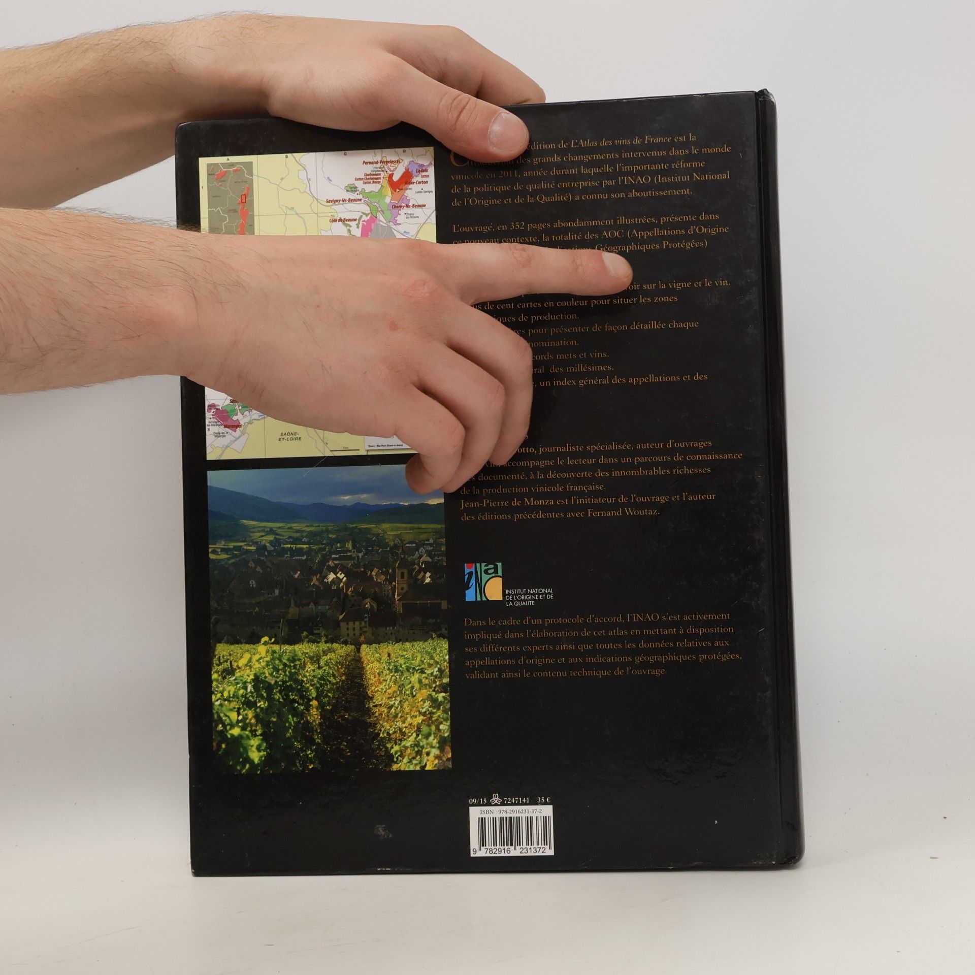 Laure Gasparotto L'Atlas des vins de France 2016