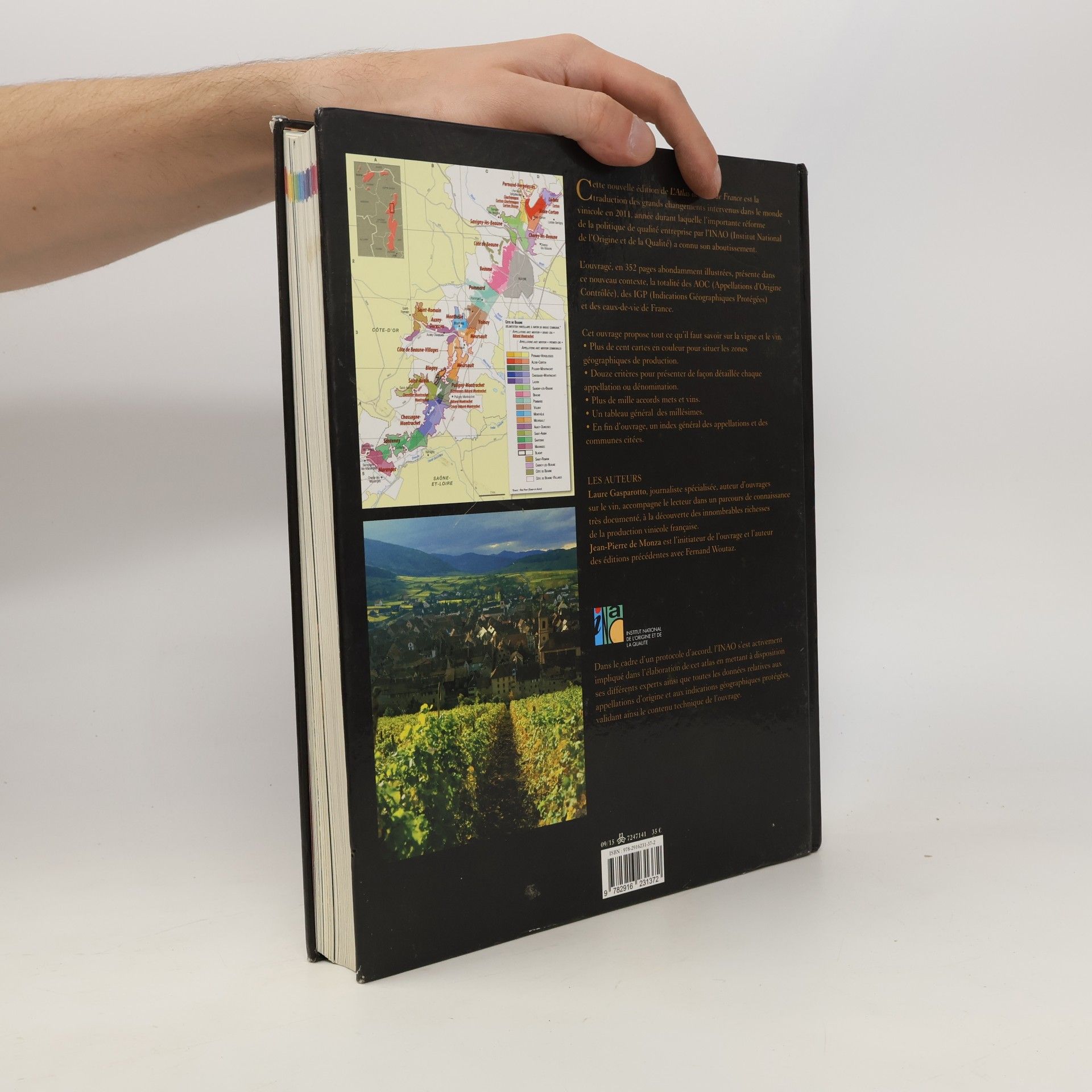 Laure Gasparotto L'Atlas des vins de France 2016