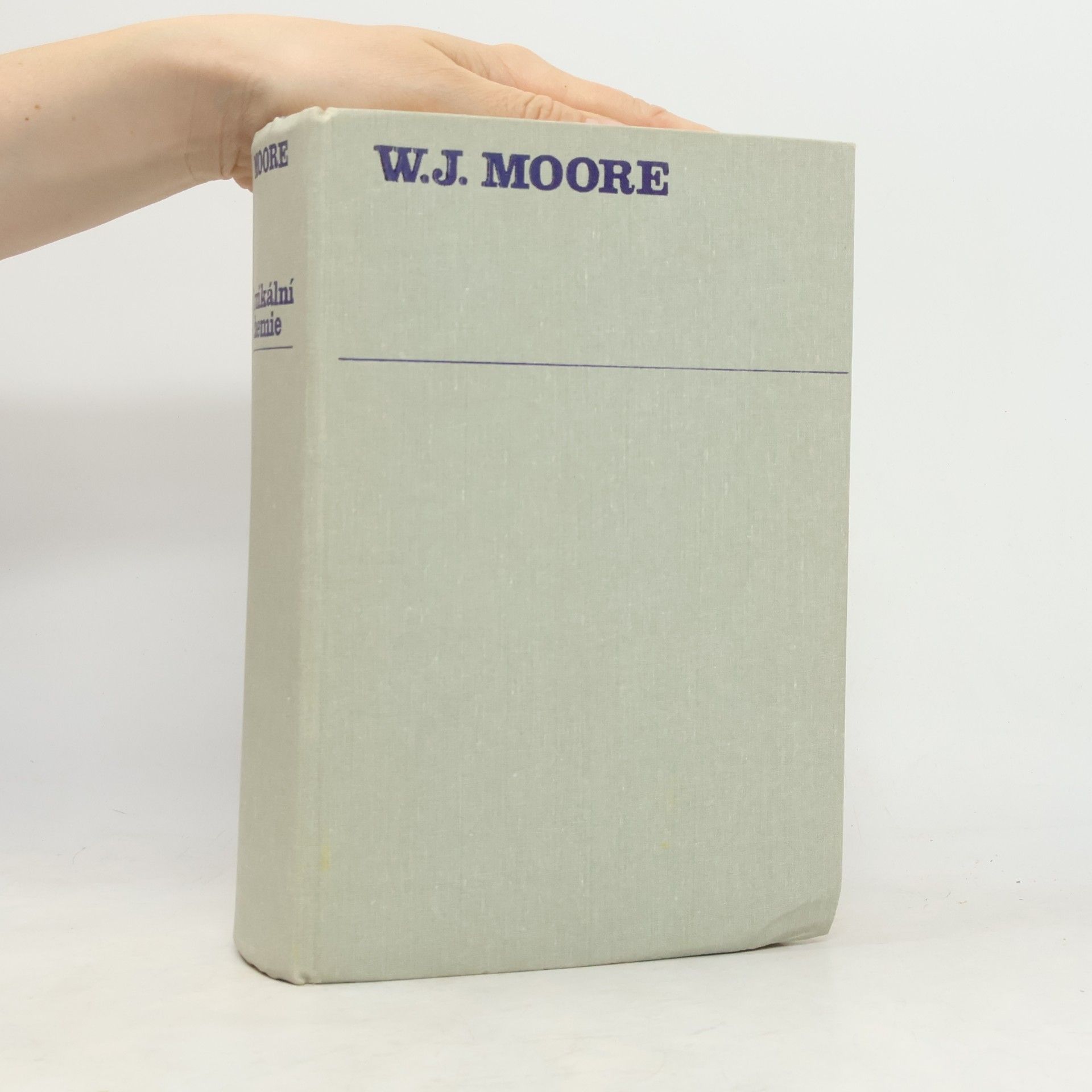 Walter John Moore Fyzikální chemie