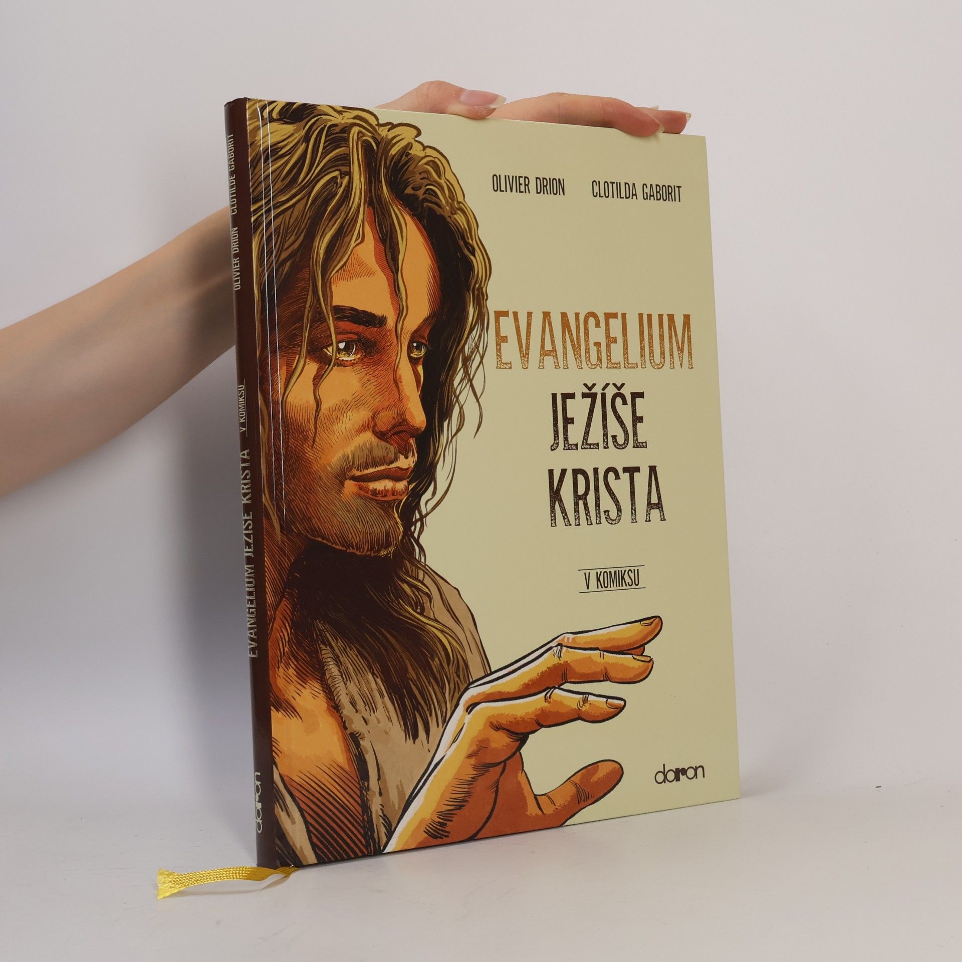Oliver Drion Evangelium Ježíše Krista v komixu