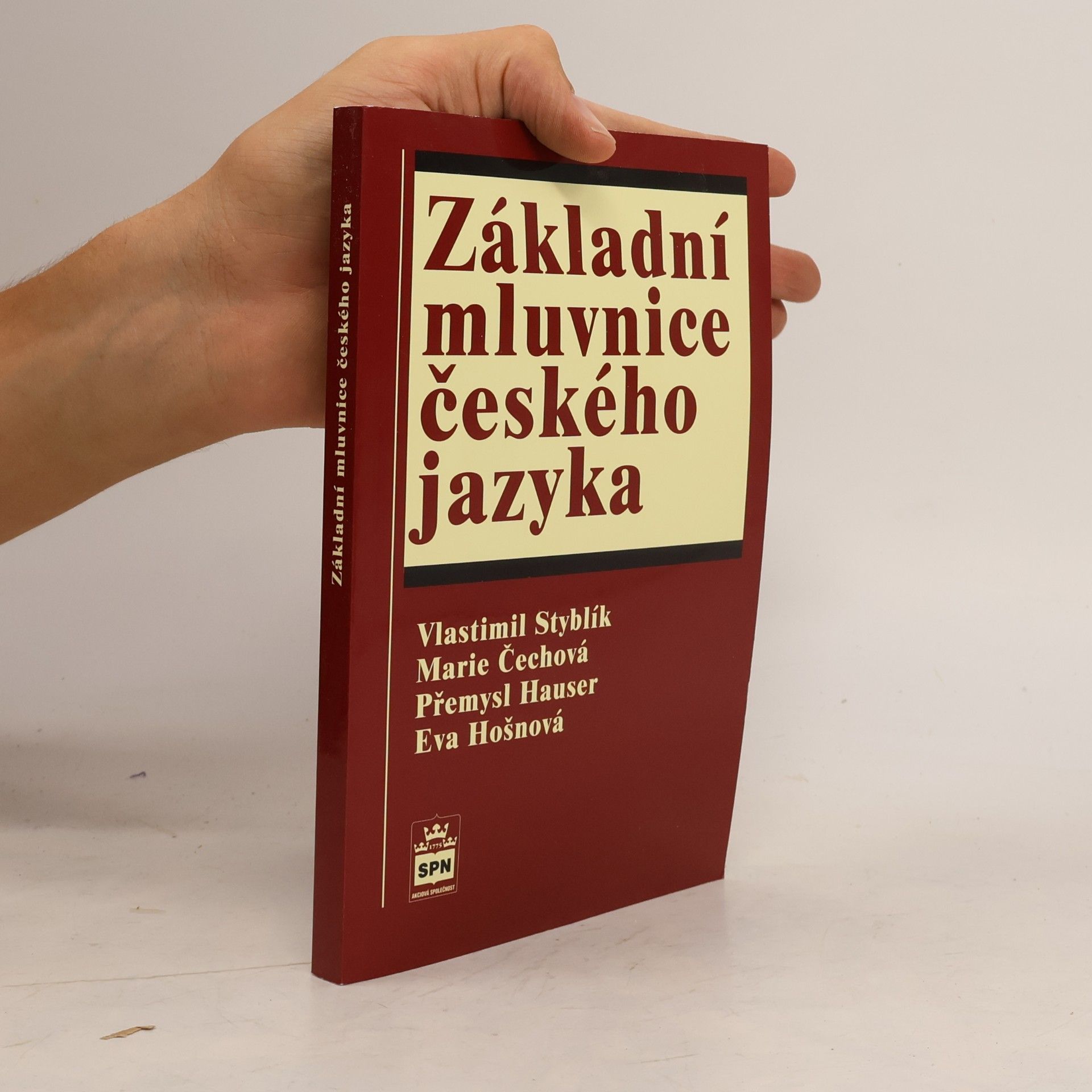 Vlastimil Styblík Základní mluvnice českého jazyka