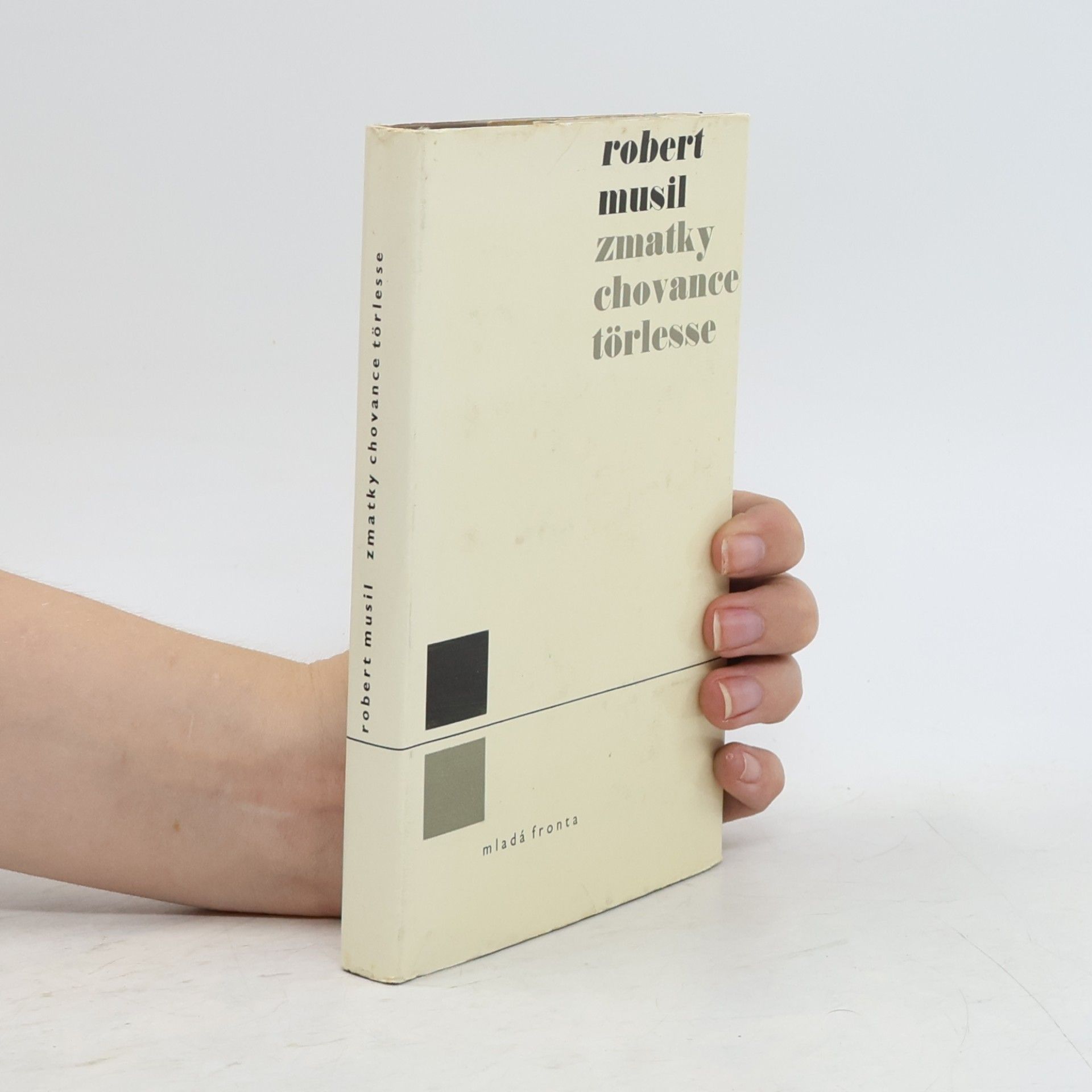 Robert Musil Zmatky chovance Törlesse