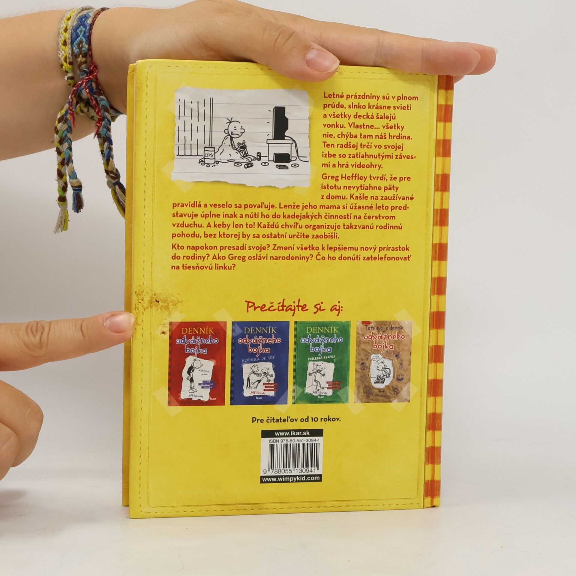 Jeff Kinney Denník odvážneho bojka 4: Prázdniny pod psa
