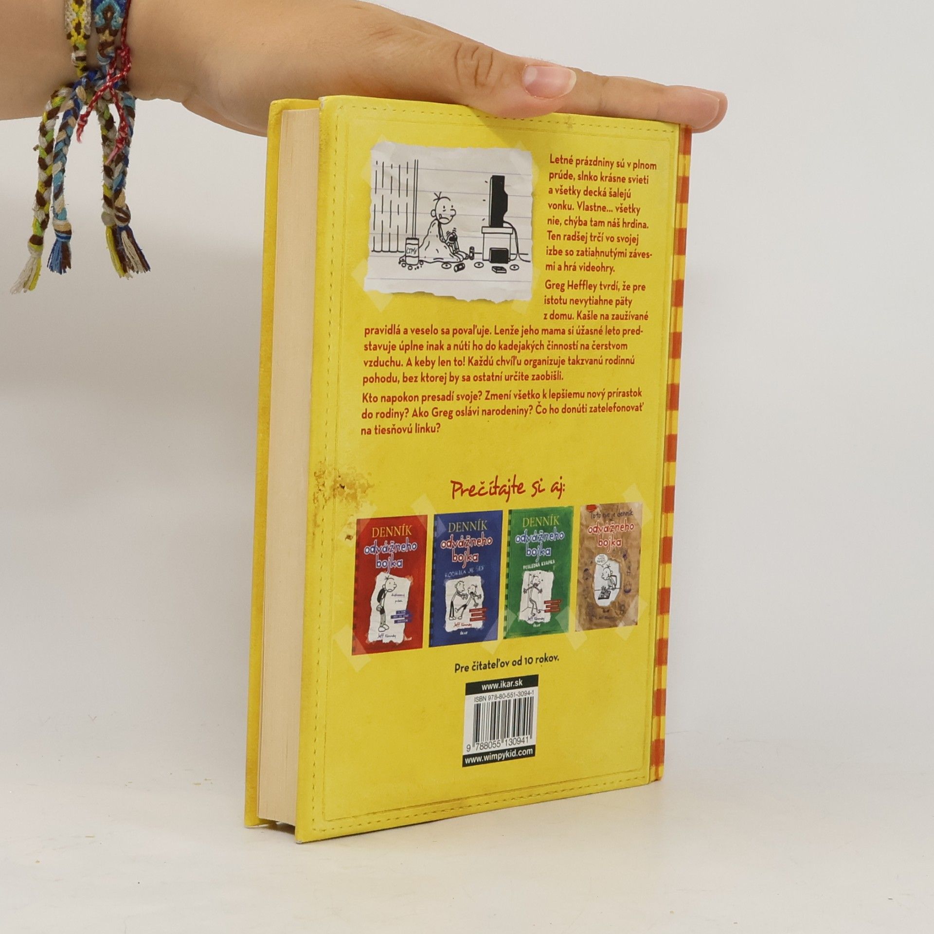 Jeff Kinney Denník odvážneho bojka 4: Prázdniny pod psa