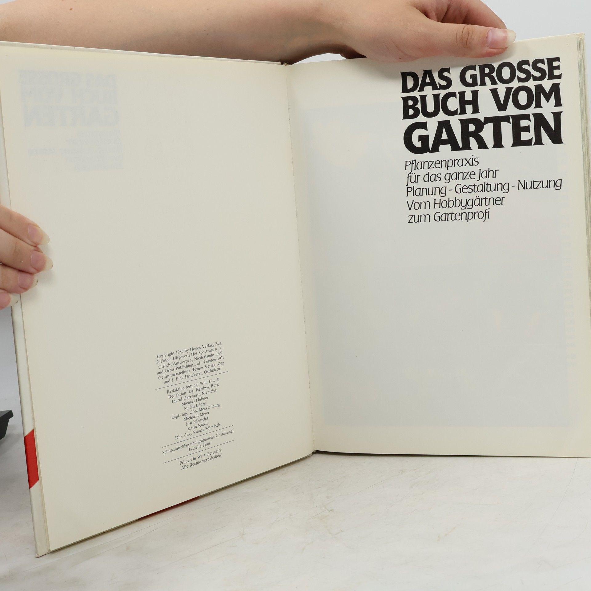 Various authors Das grosse Buch vom Garten