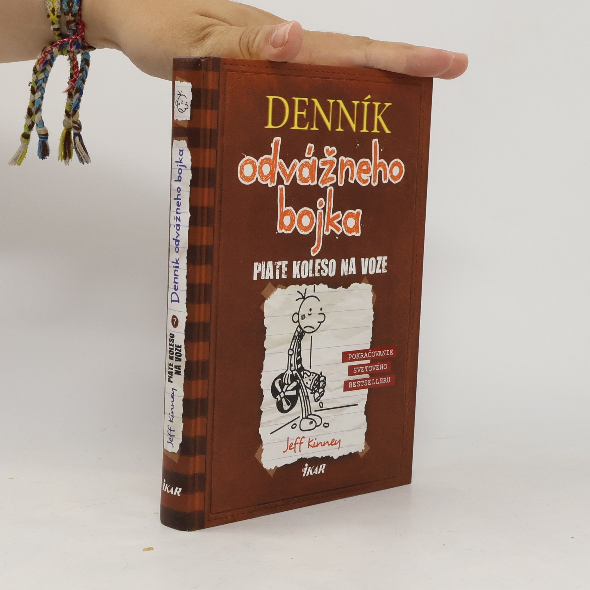 Jeff Kinney Denník odvážneho bojka 7. Piate koleso na voze