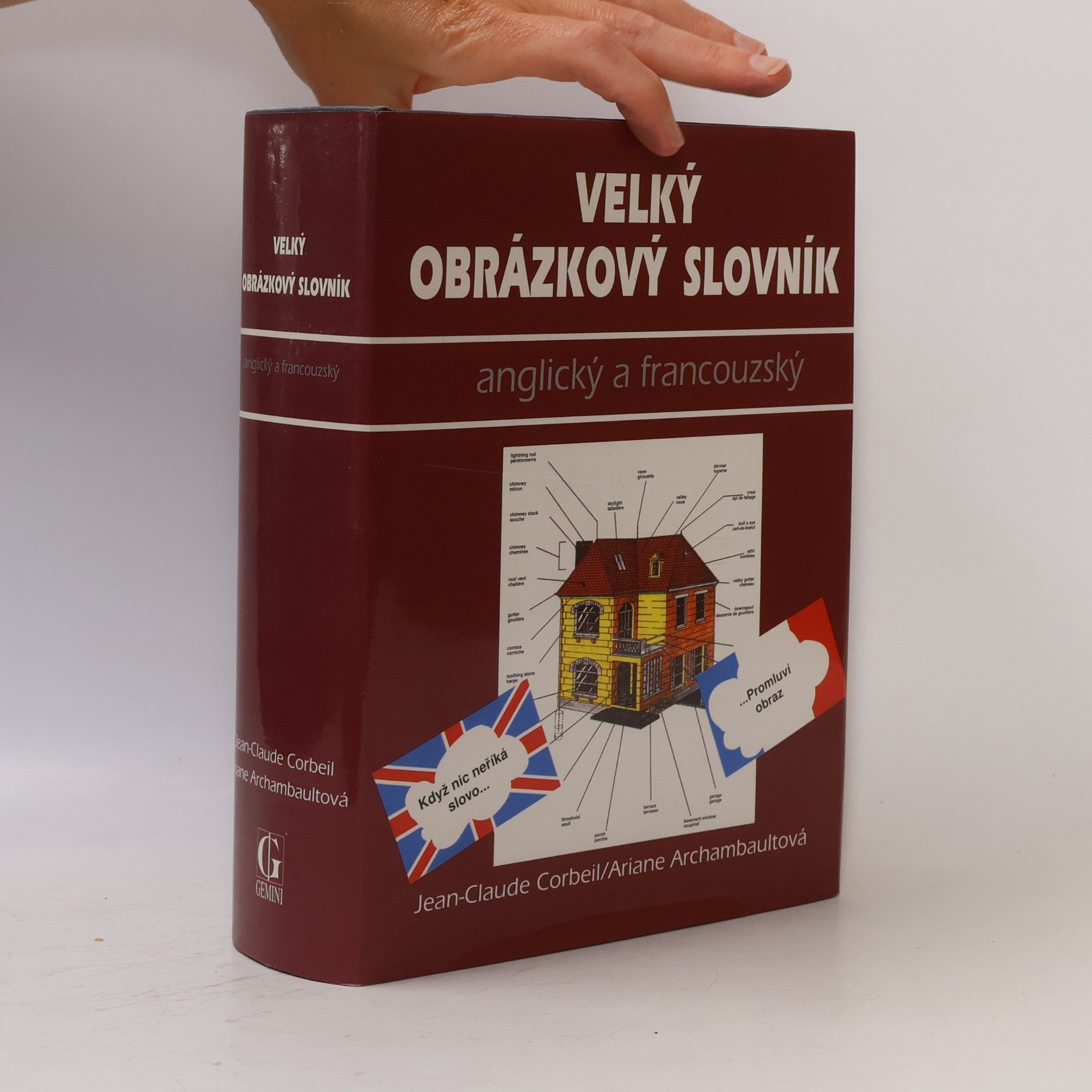 Jean-Claude Corbeil Velký obrázkový slovník: Anglický a francouzský