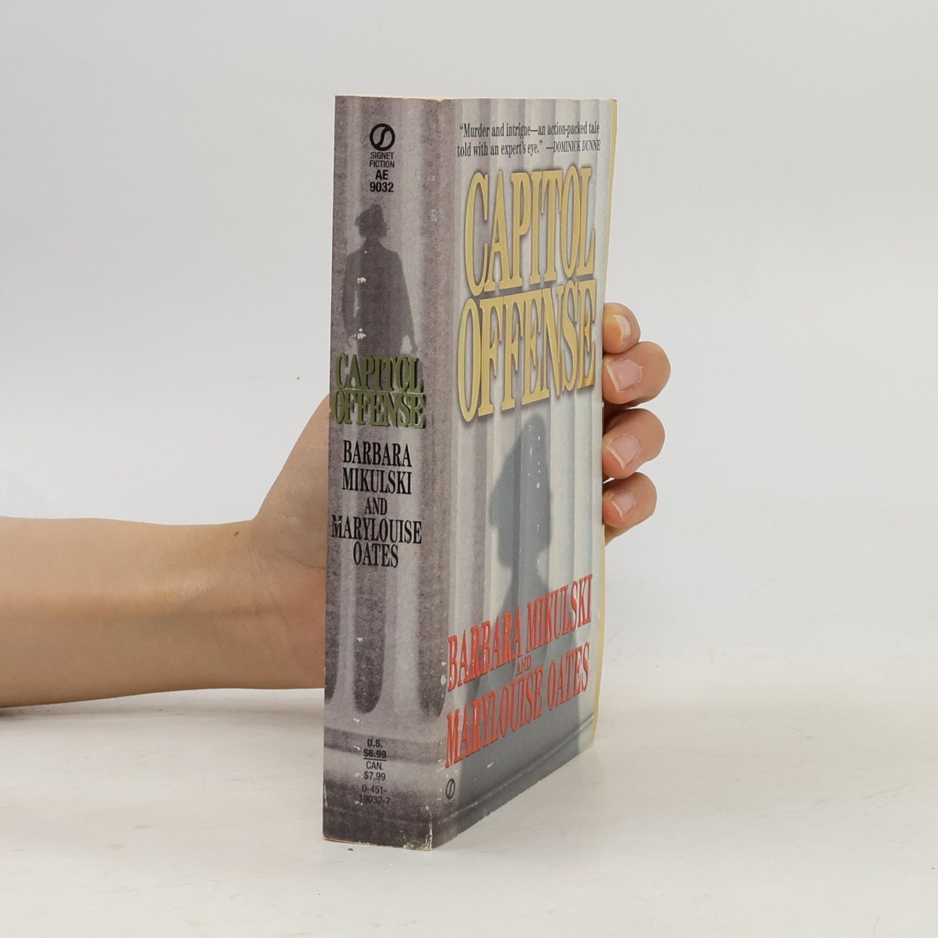 Marylouise Oates Signet Fiction: Capitol Offense