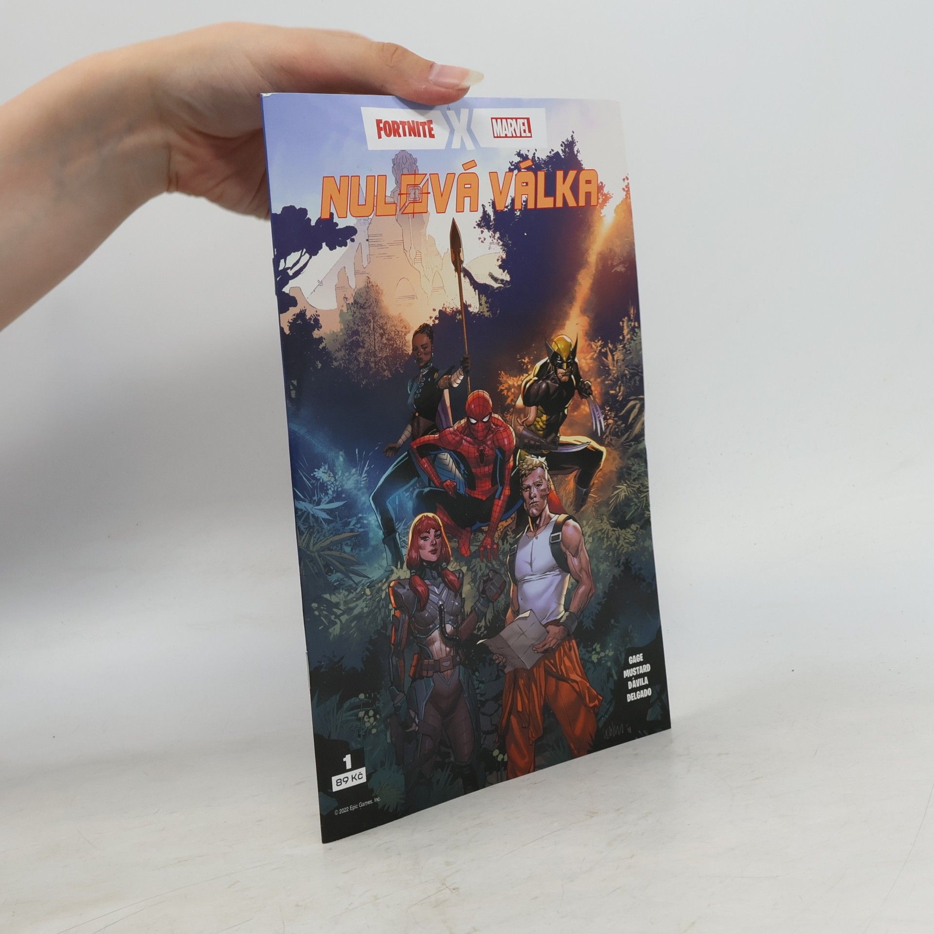 Donald Mustard Fortnite X Marvel. Nulová válka 1