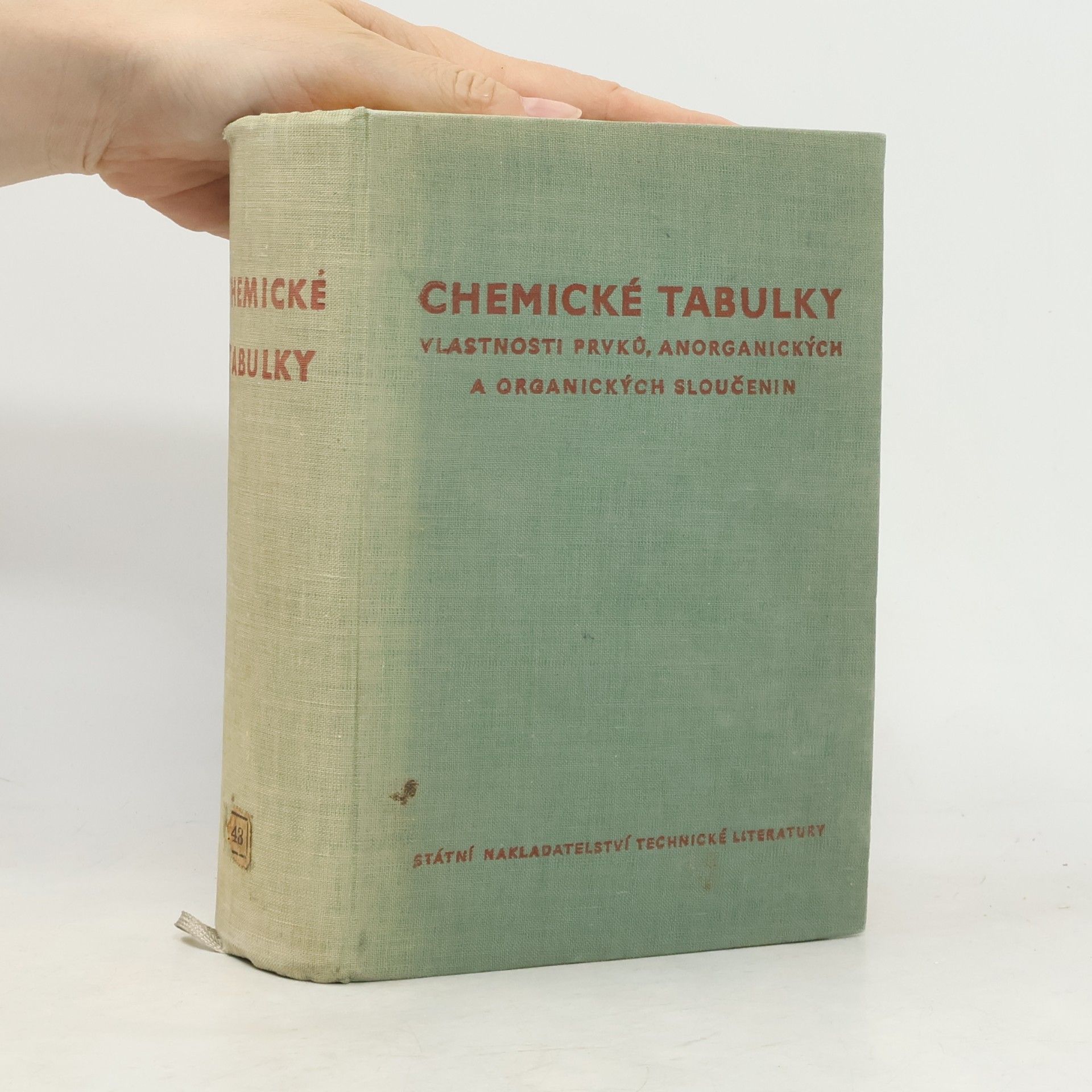 Collectif d'auteurs Chemické tabulky. Vlastnosti prvků anorganických a organických sloučenin