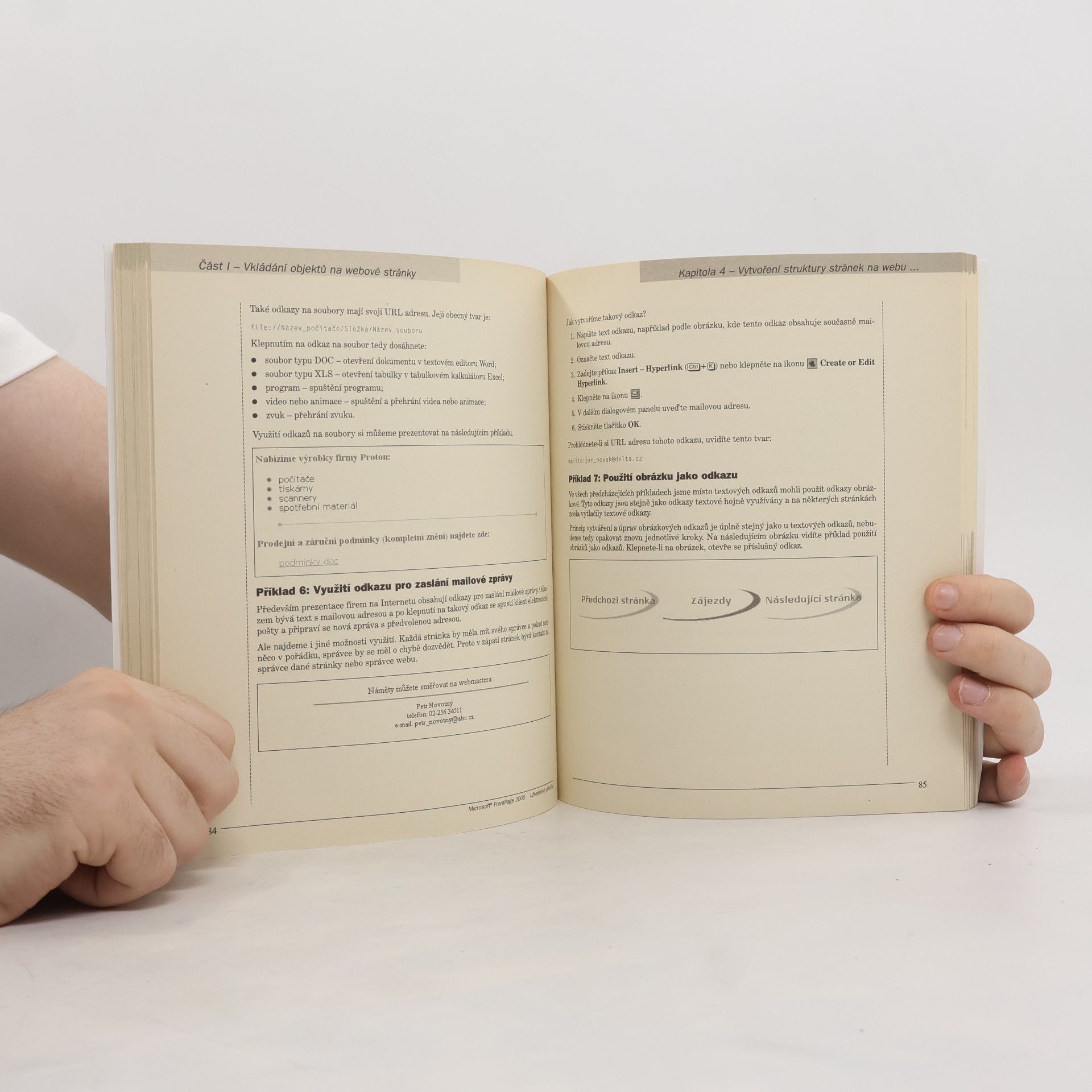 Tomáš Šimek Microsoft FrontPage 2000 : uživatelská příručka