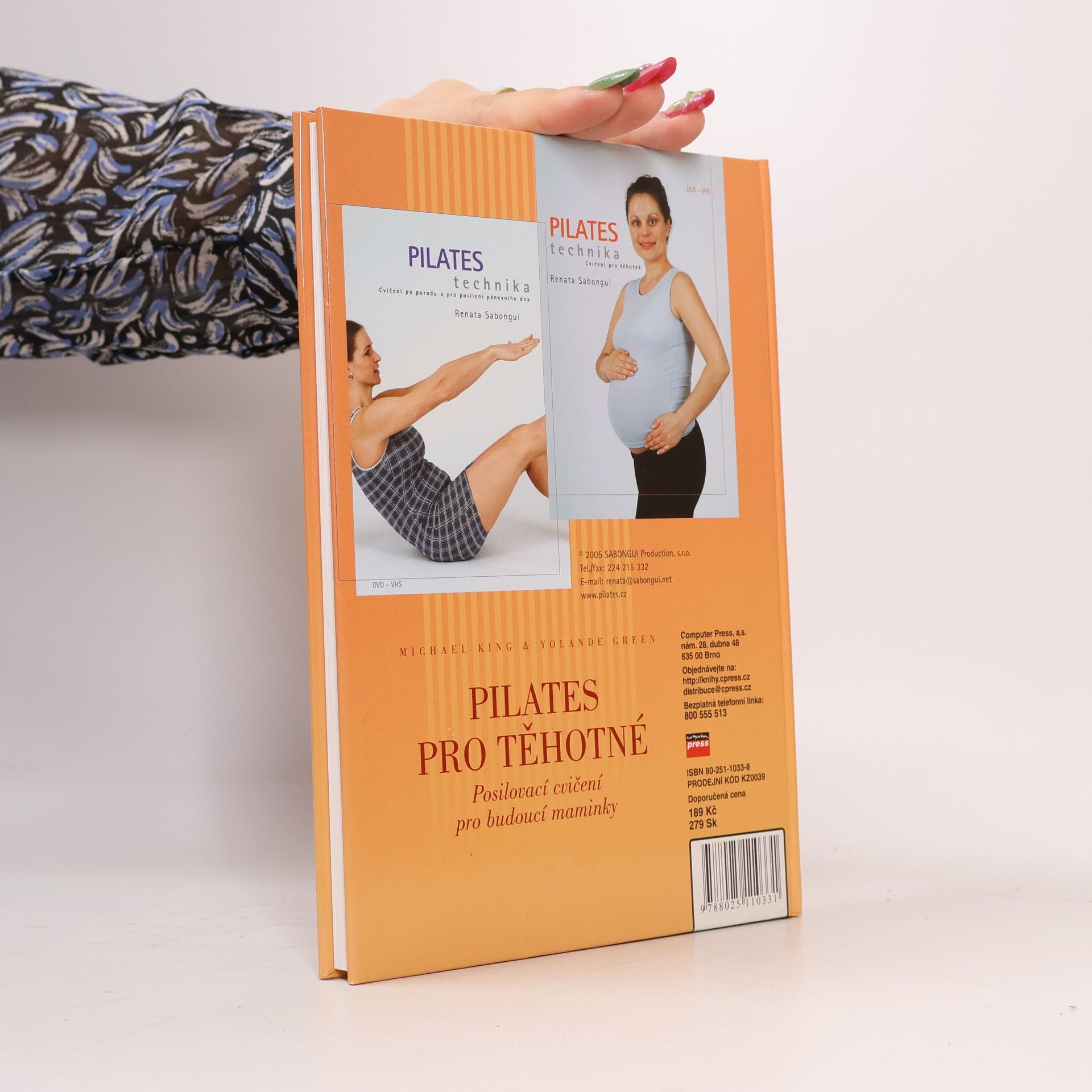 Michael King Pilates pro těhotné. Posilovací cvičení pro budoucí maminky