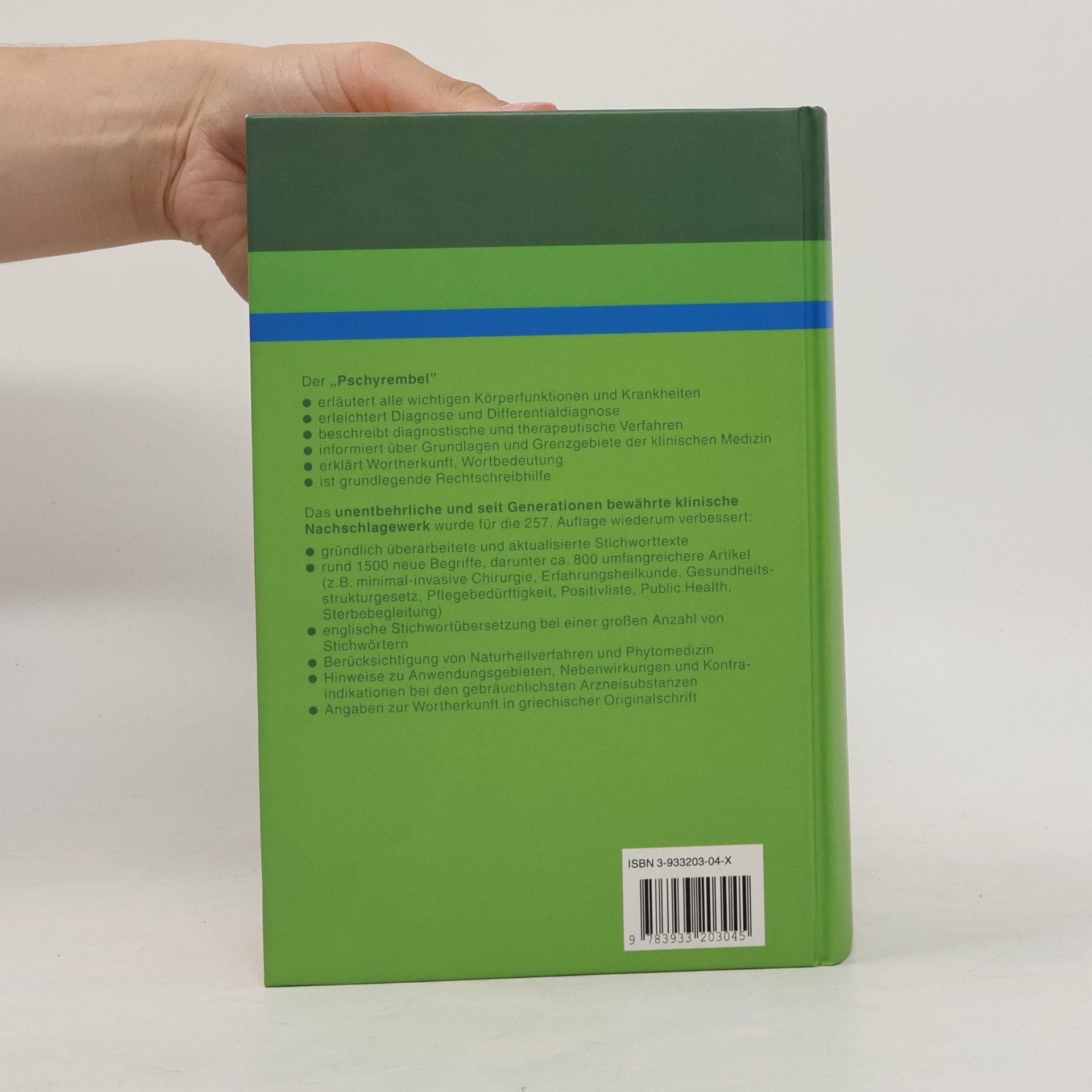 Autorenkollektiv Pschyrembel Klinisches Wörterbuch