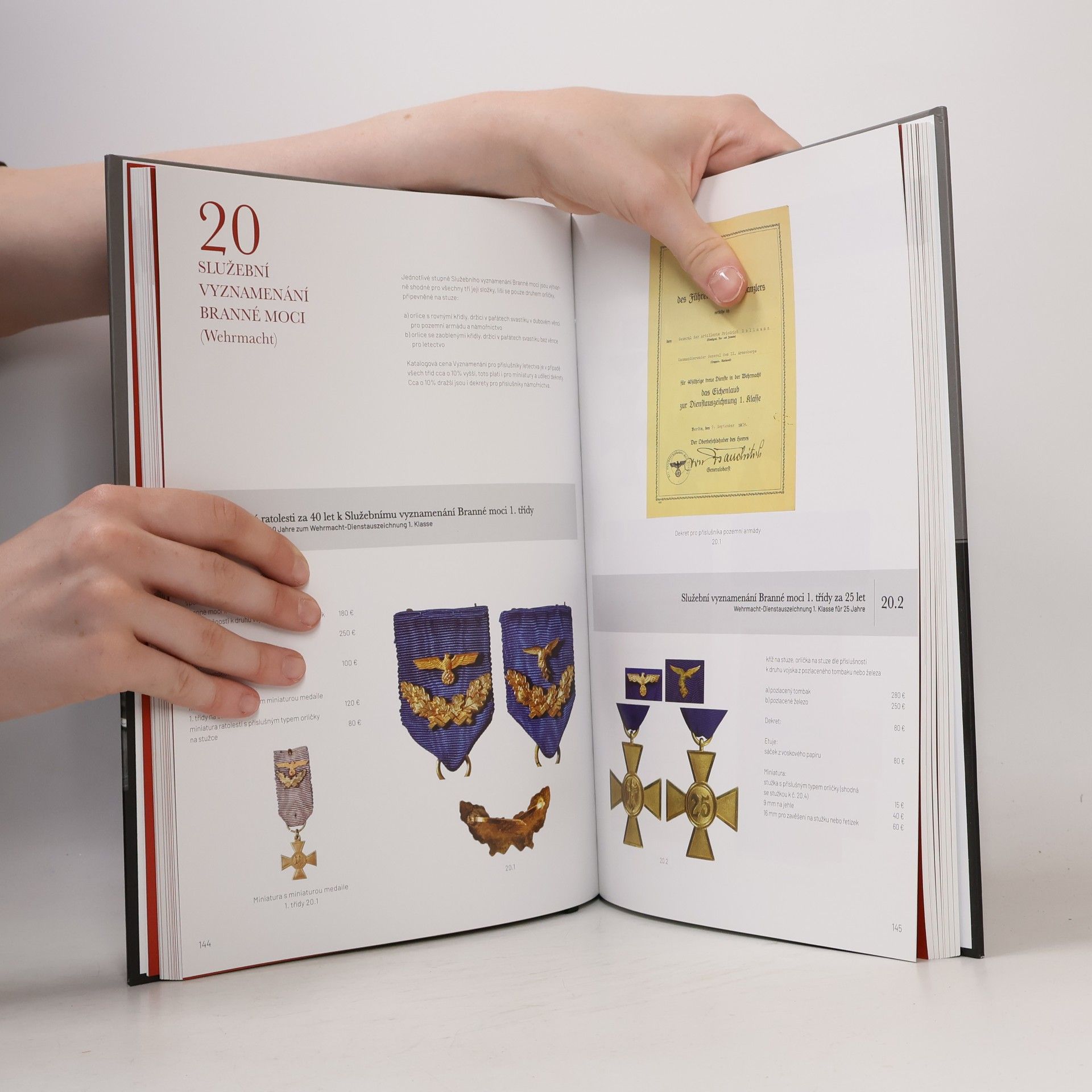 Marek Charvát Katalog německých vyznamenání 1933-1945, II. díl