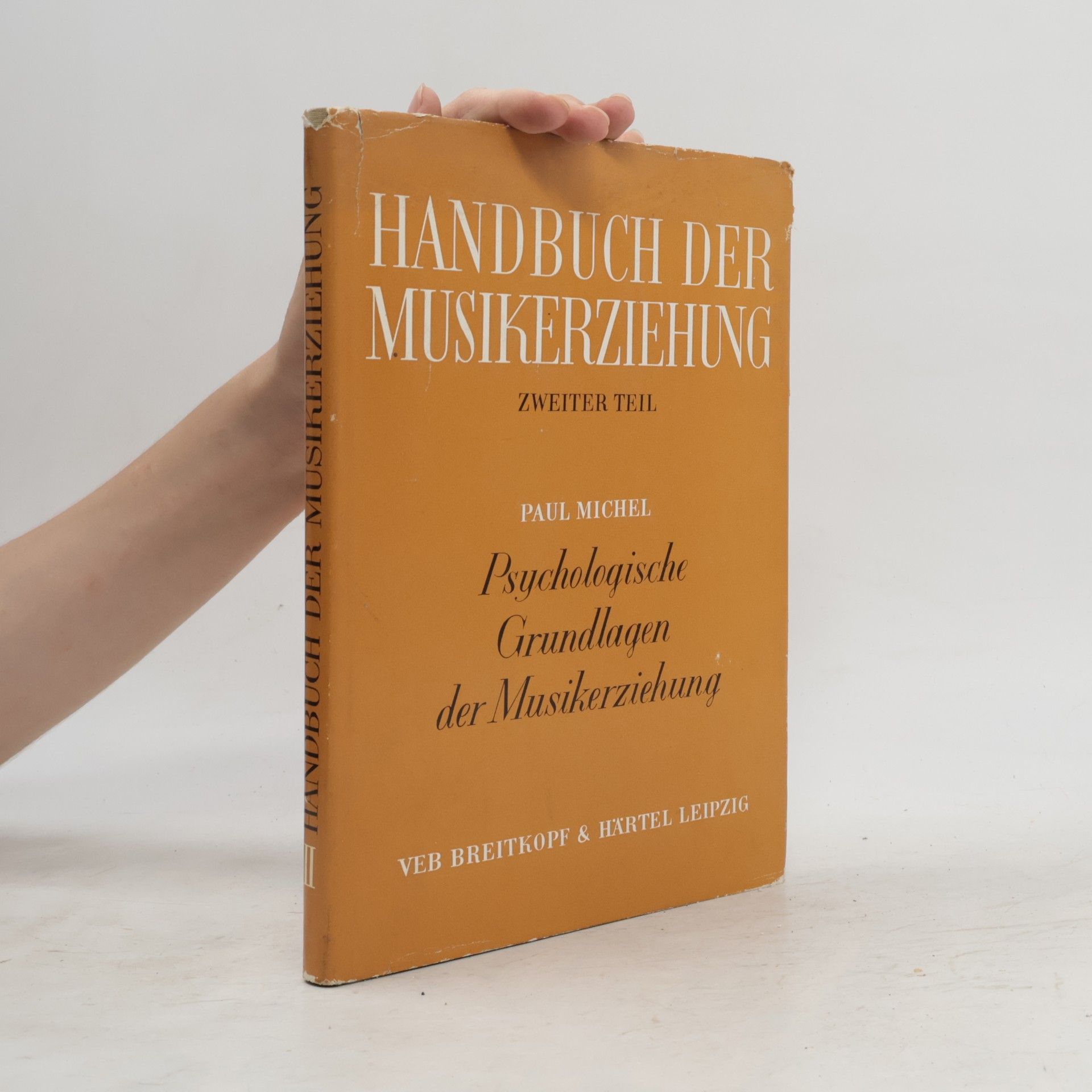 Paul Michel Handbuch der Musikerziehung II.