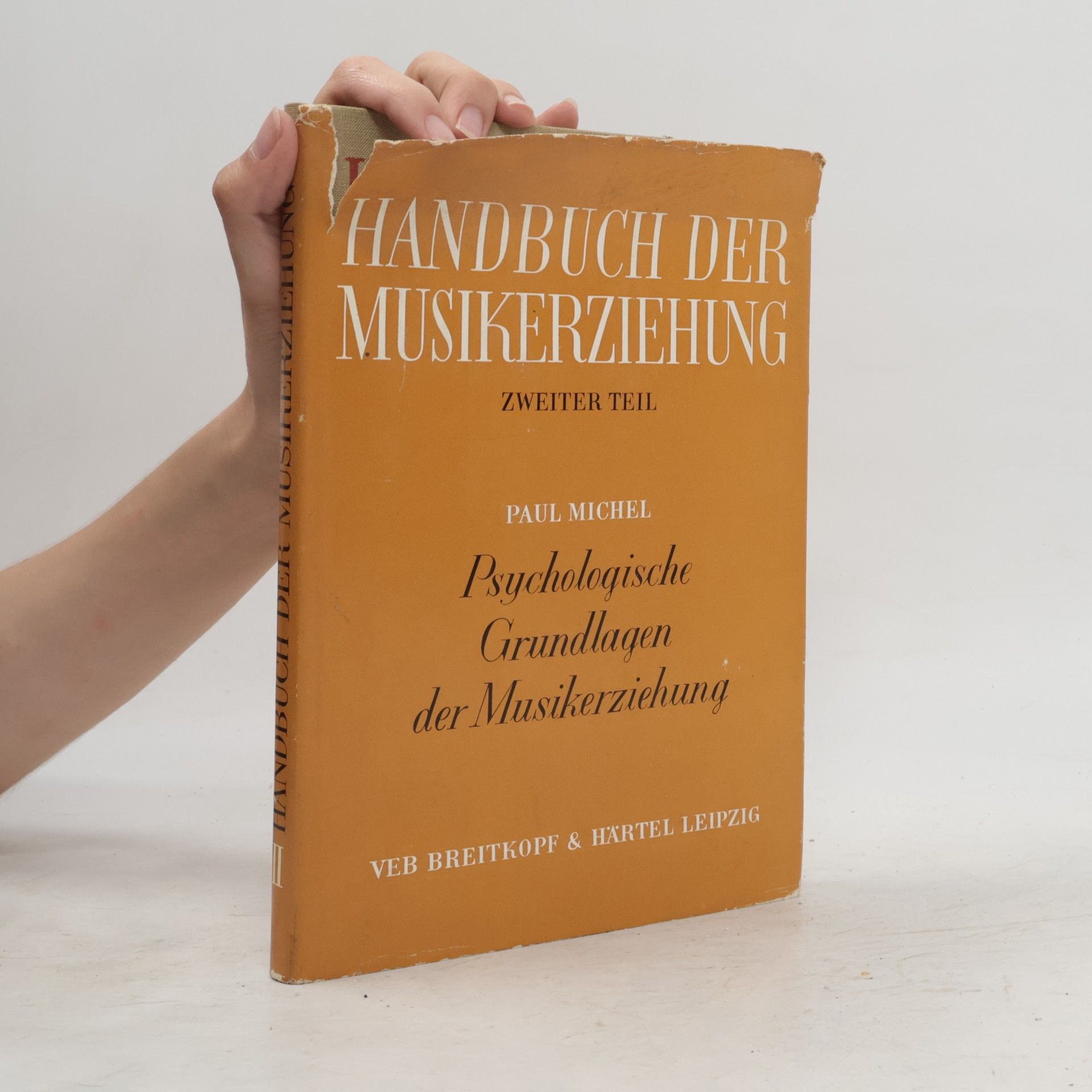 Paul Michel Handbuch der Musikerziehung II.