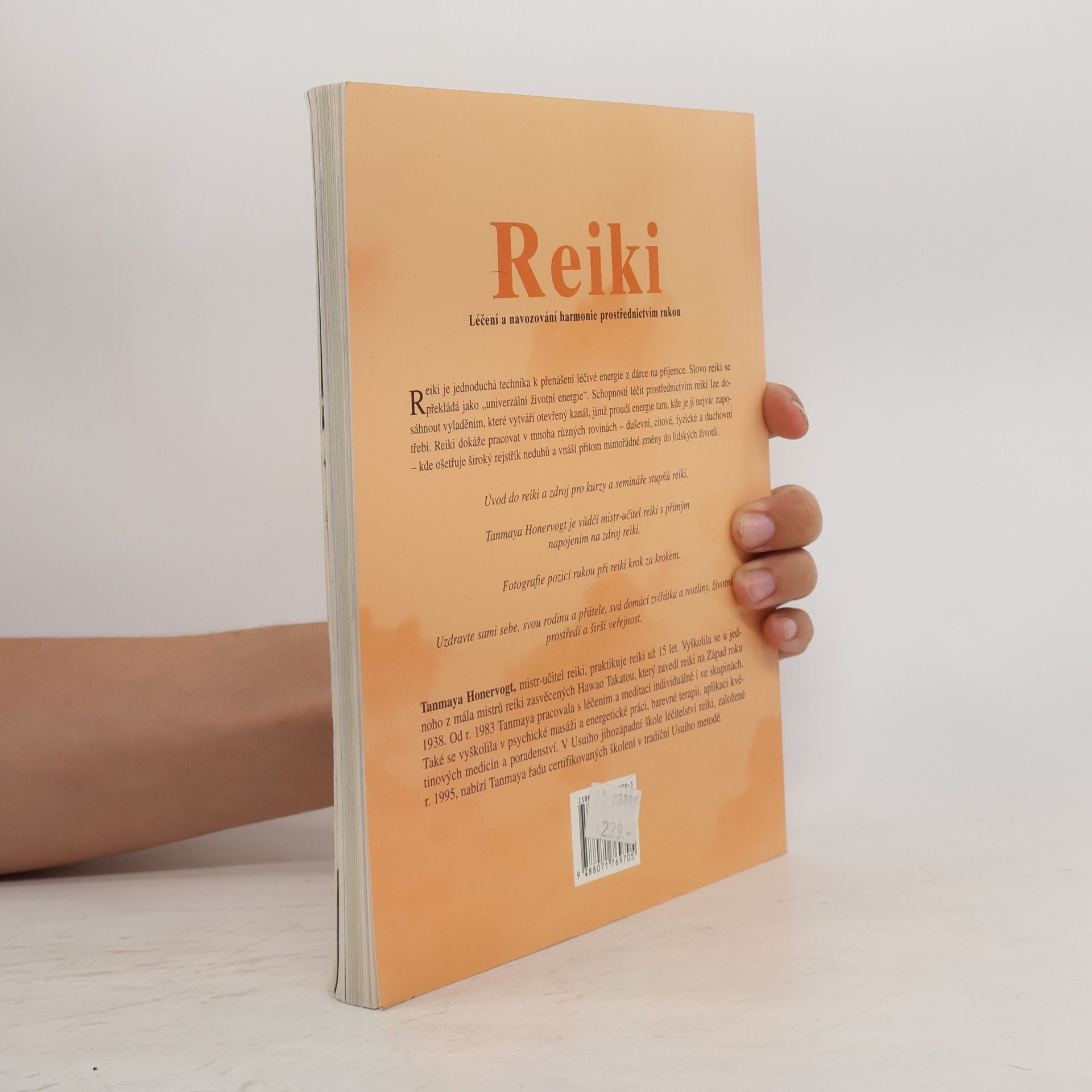 Tanmaya Honervogt Reiki. Léčení a navozování harmonie prostřednictvím rukou