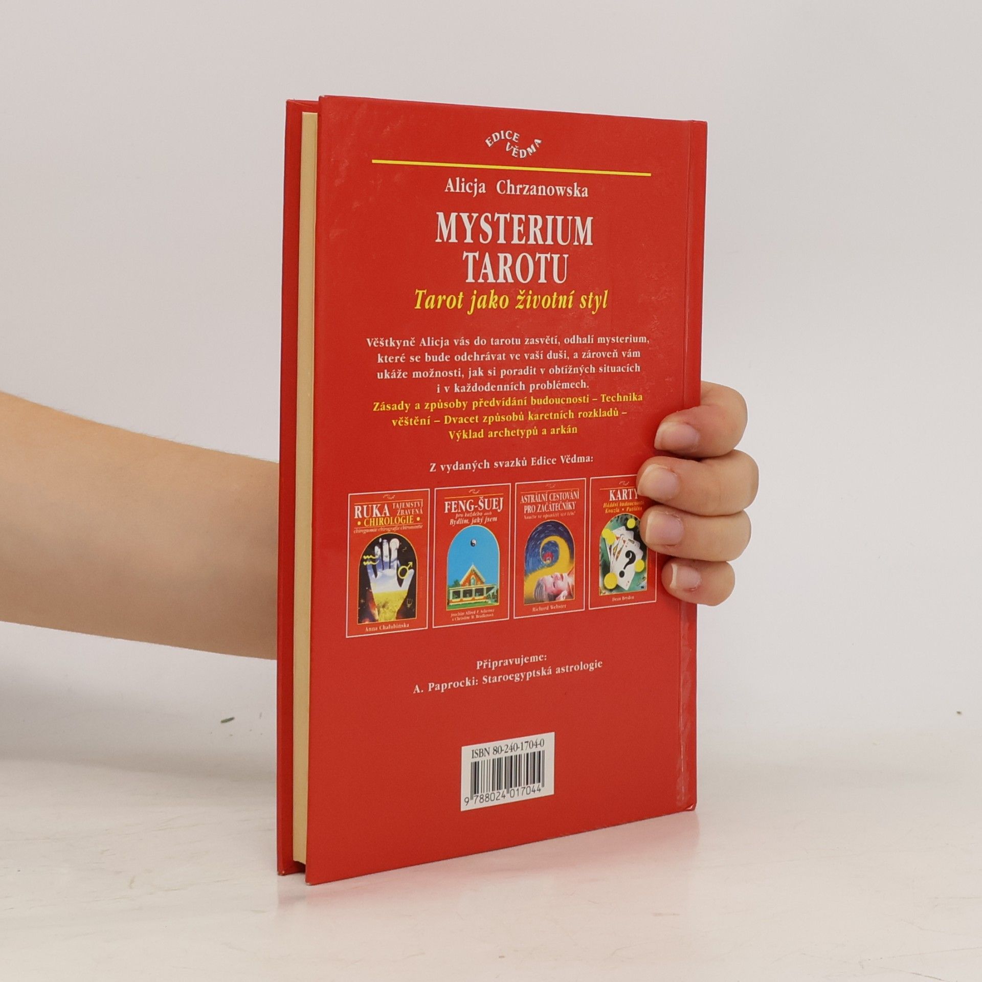 Alla Alicija Chrzanowská Mysterium tarotu
