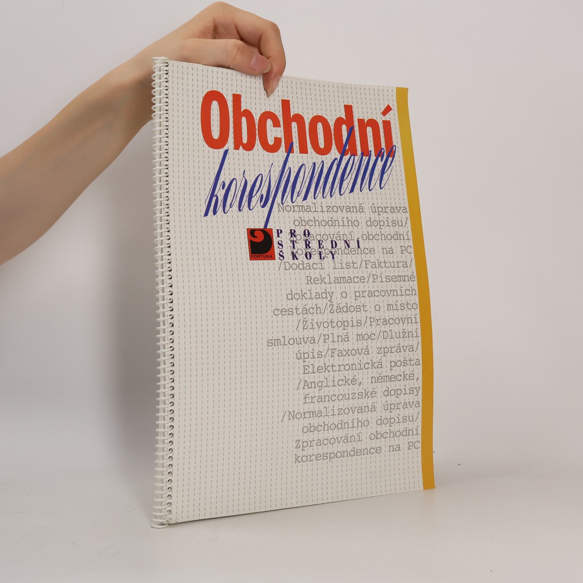 Emílie Fleischmannová Obchodní korespondence pro střední školy