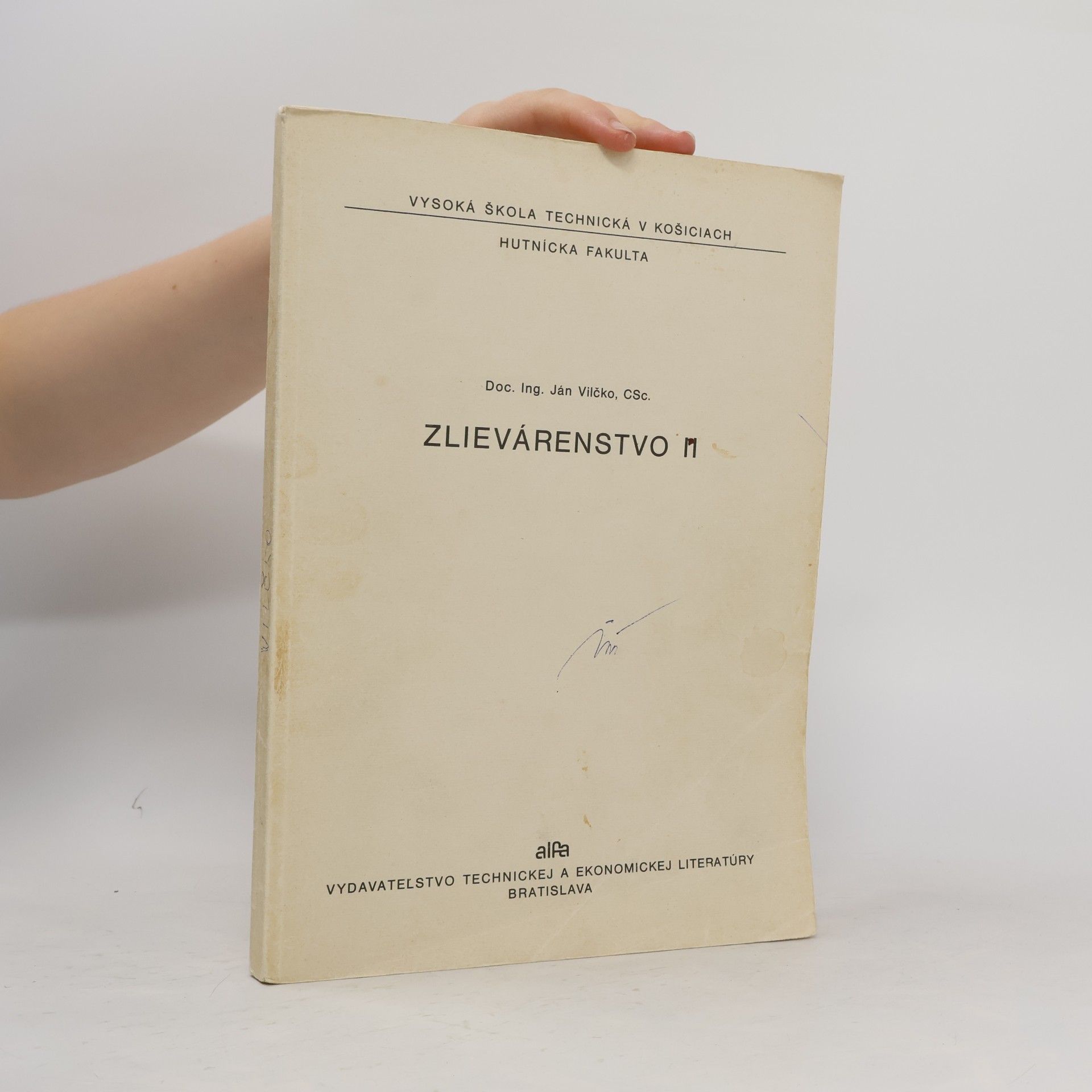 Ján Vilčko Zlievárenstvo II