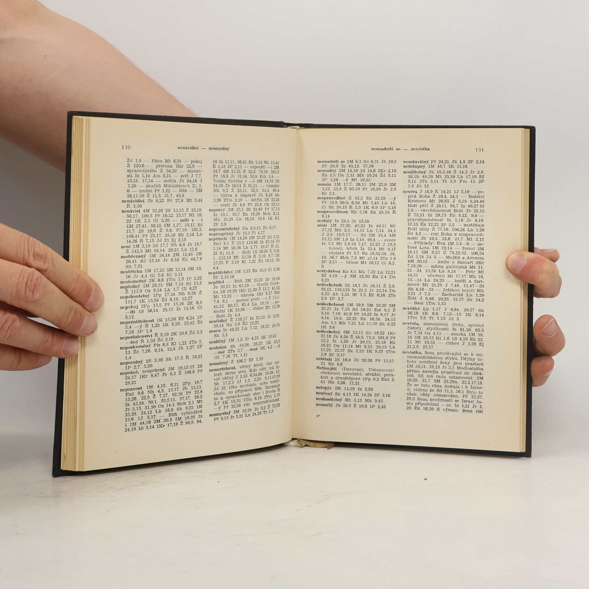 Josef Štifter Malá biblická konkordance