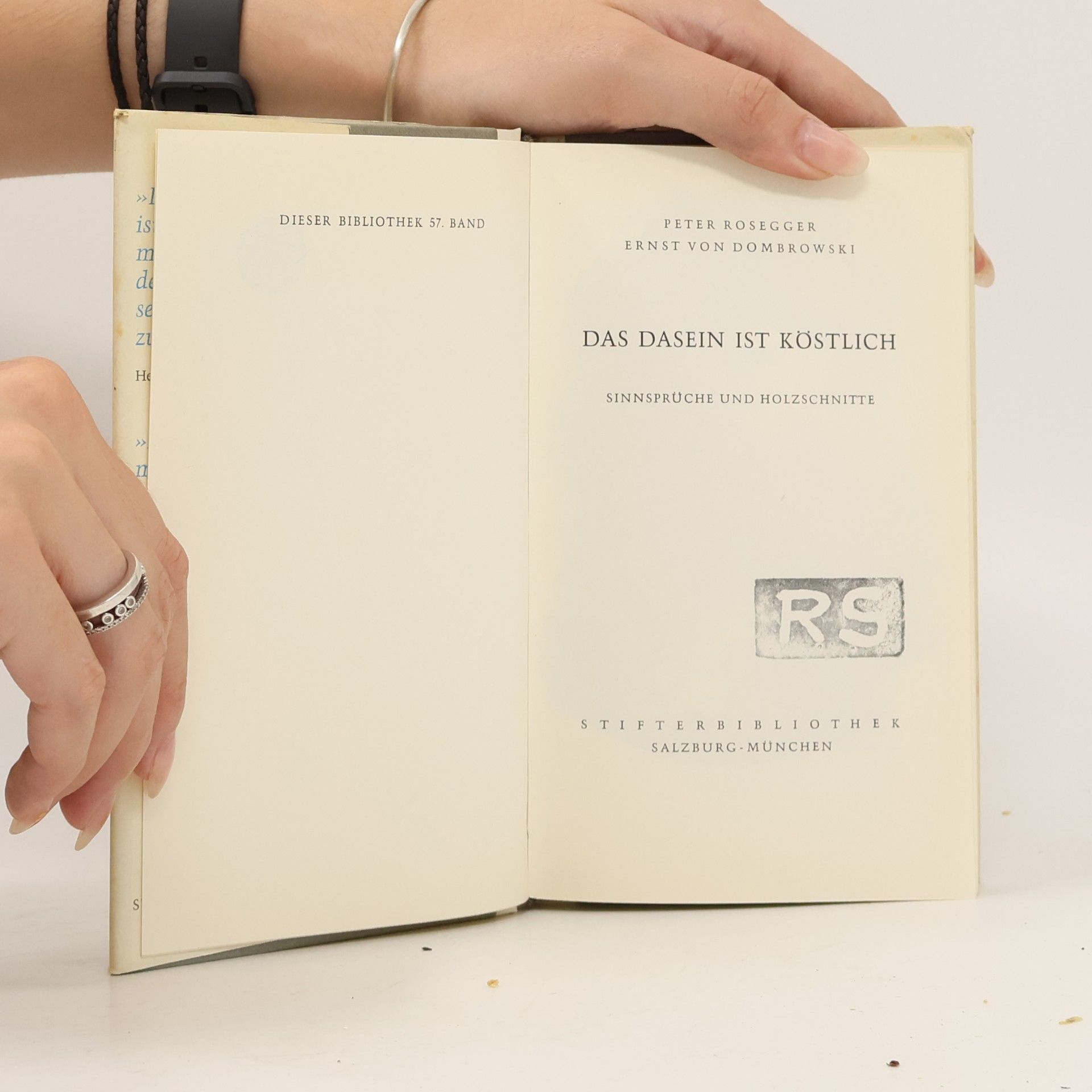 Peter Rosegger Das Dasein ist Köstlich