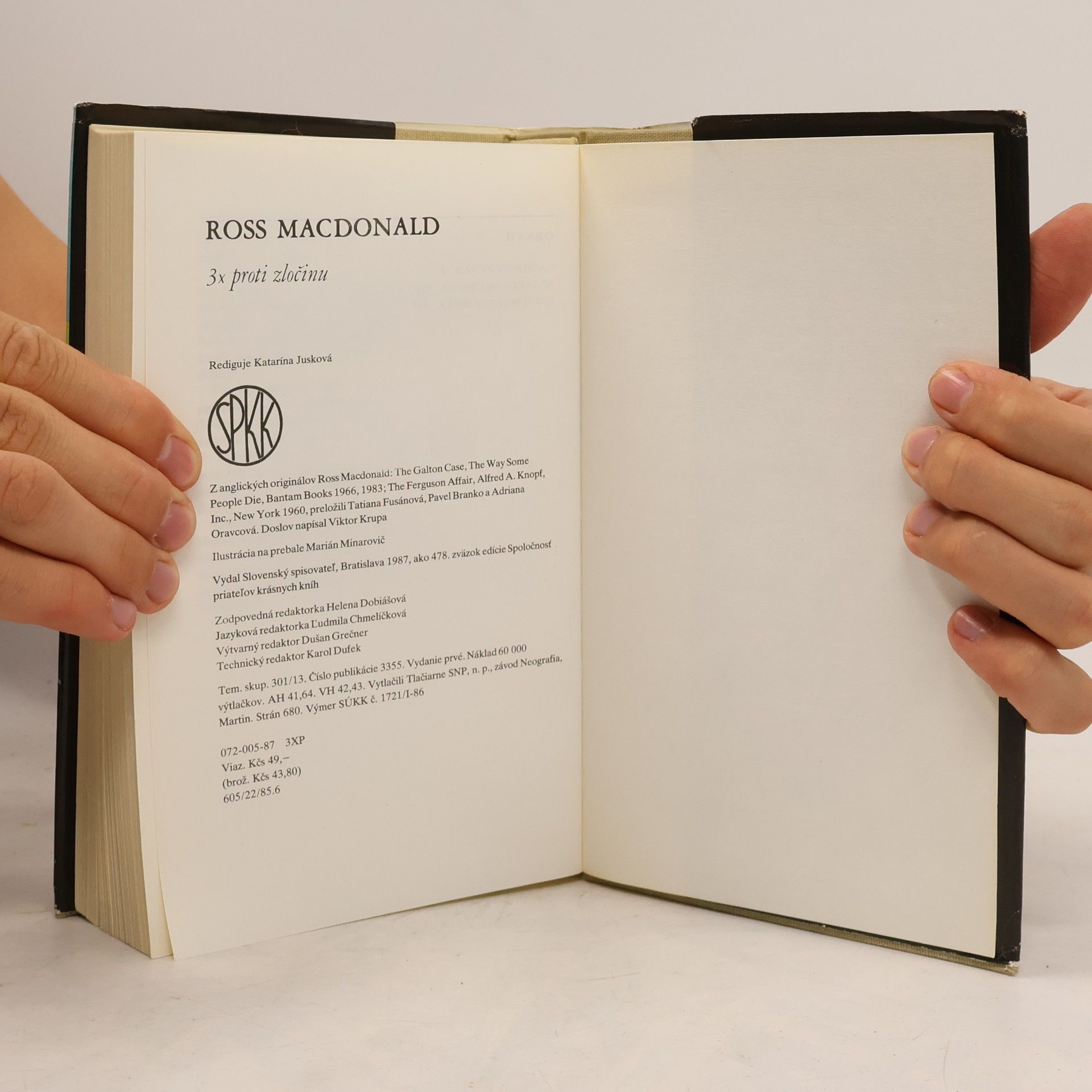 Ross Macdonald 3x proti zločinu
