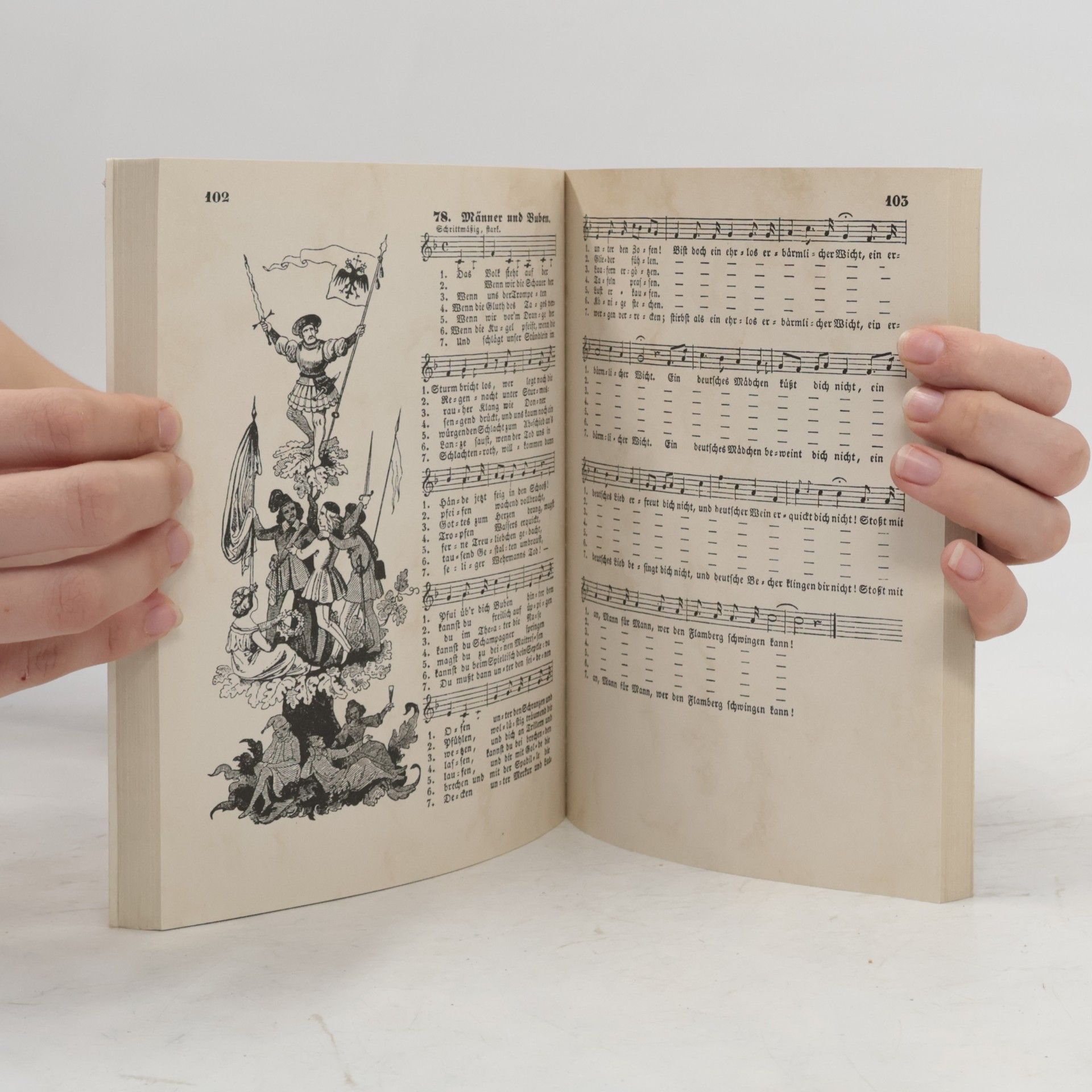 Ludwig Richter 157[Hundertsiebenundfünfzig] alte und neue Lieder