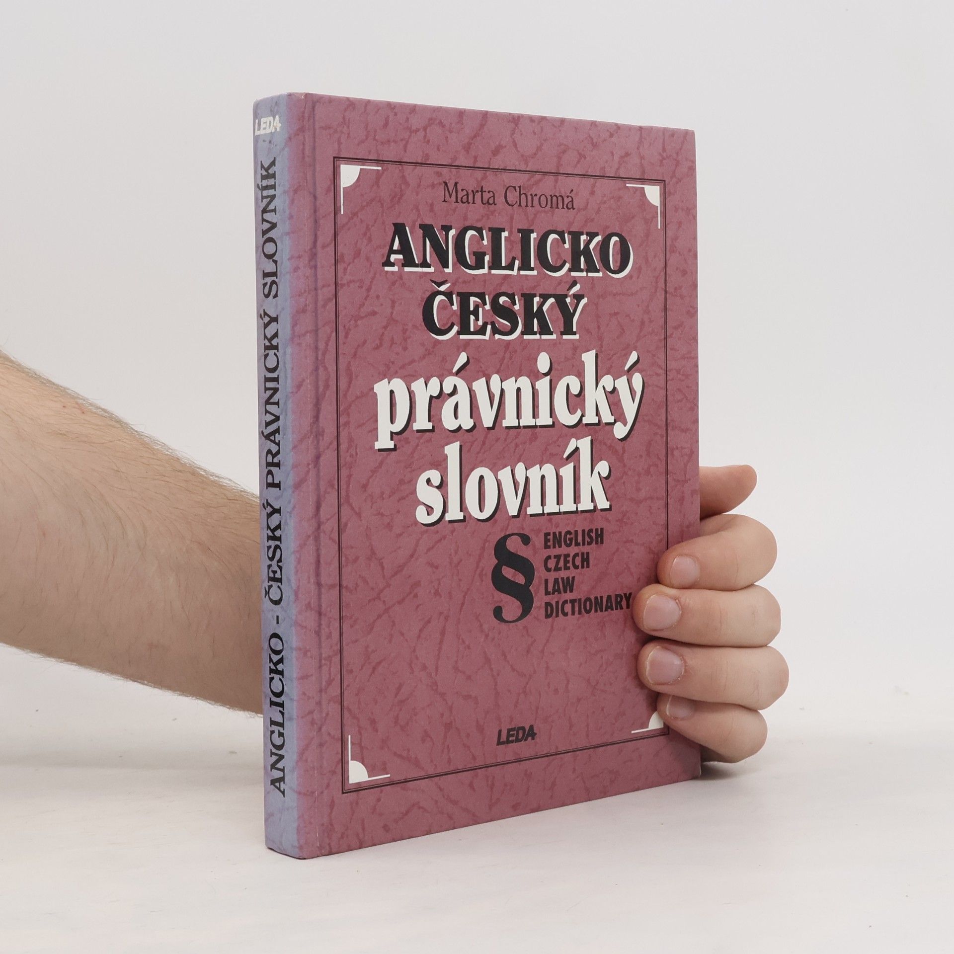 Marta Chromá Anglicko-český právnický slovník