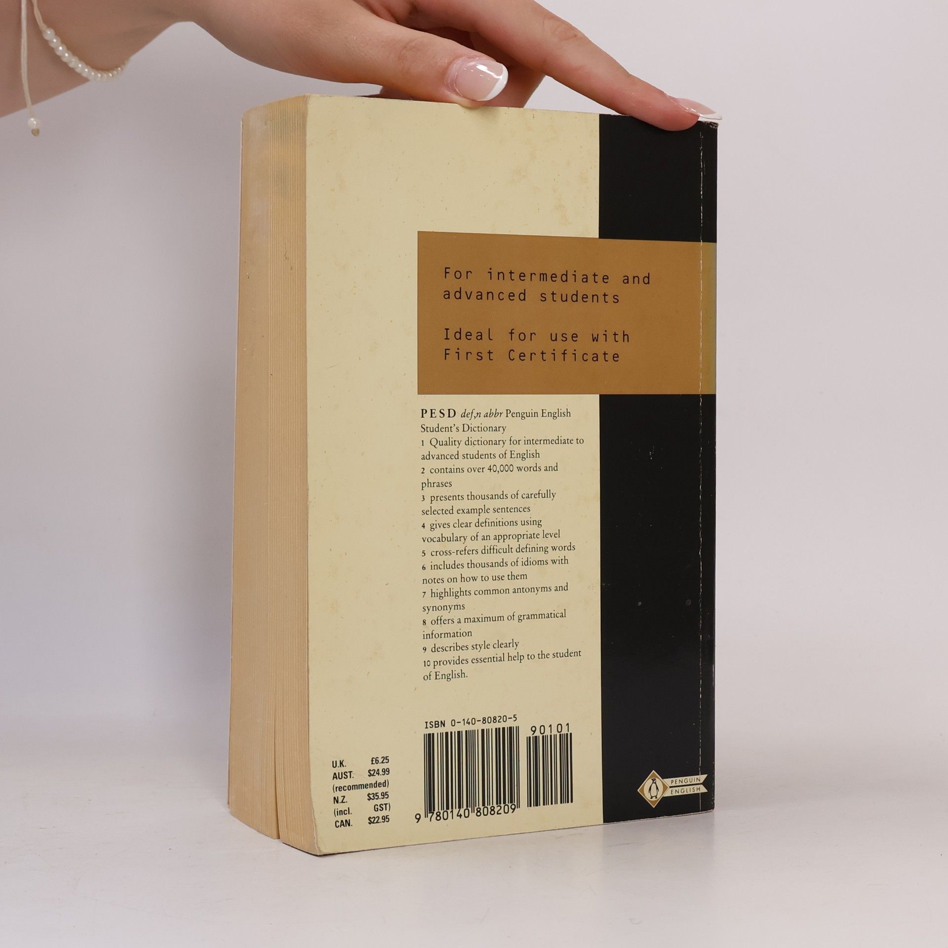 Leslie Alexander Hill Penguin English Student's Dictionary