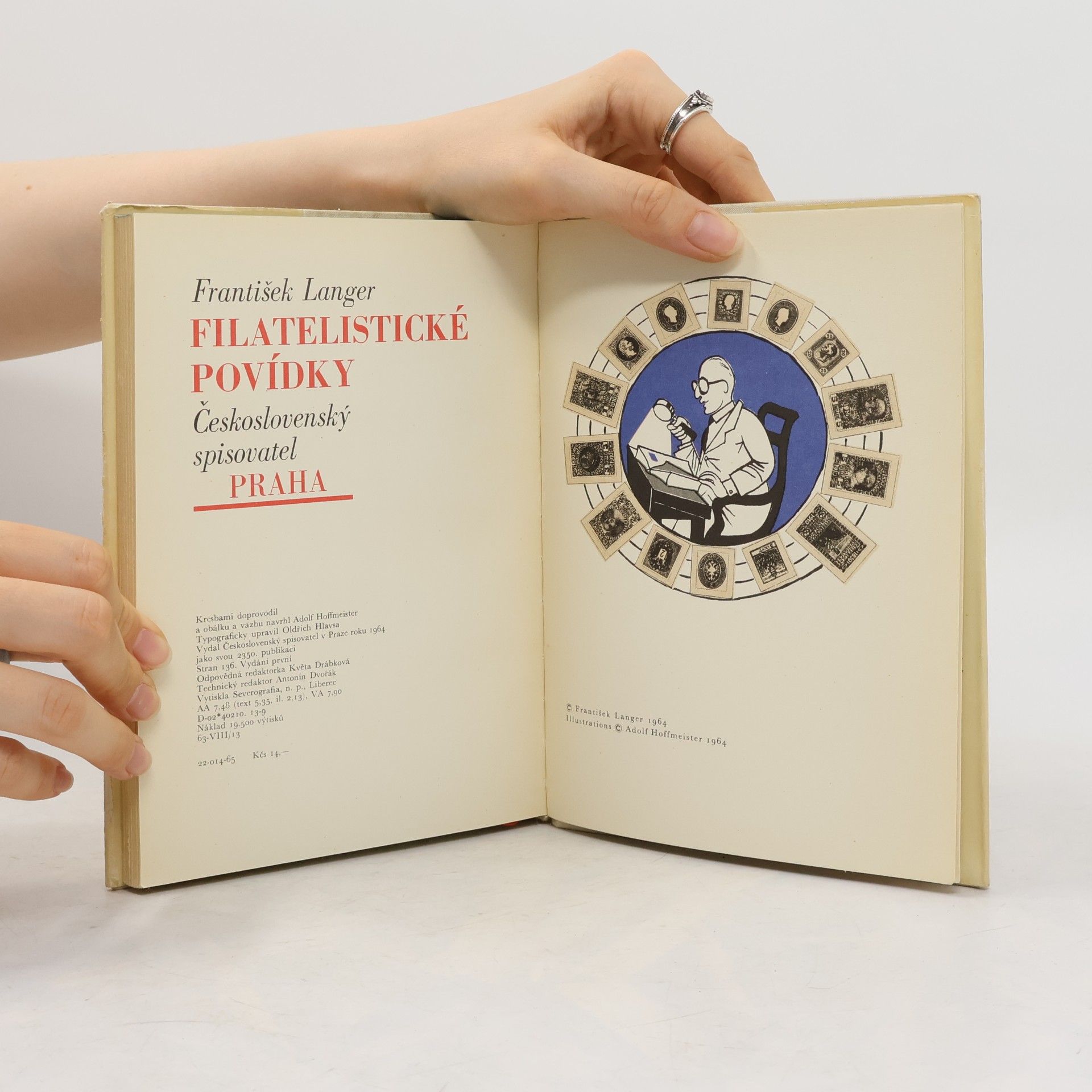 František Langer Filatelistické povídky
